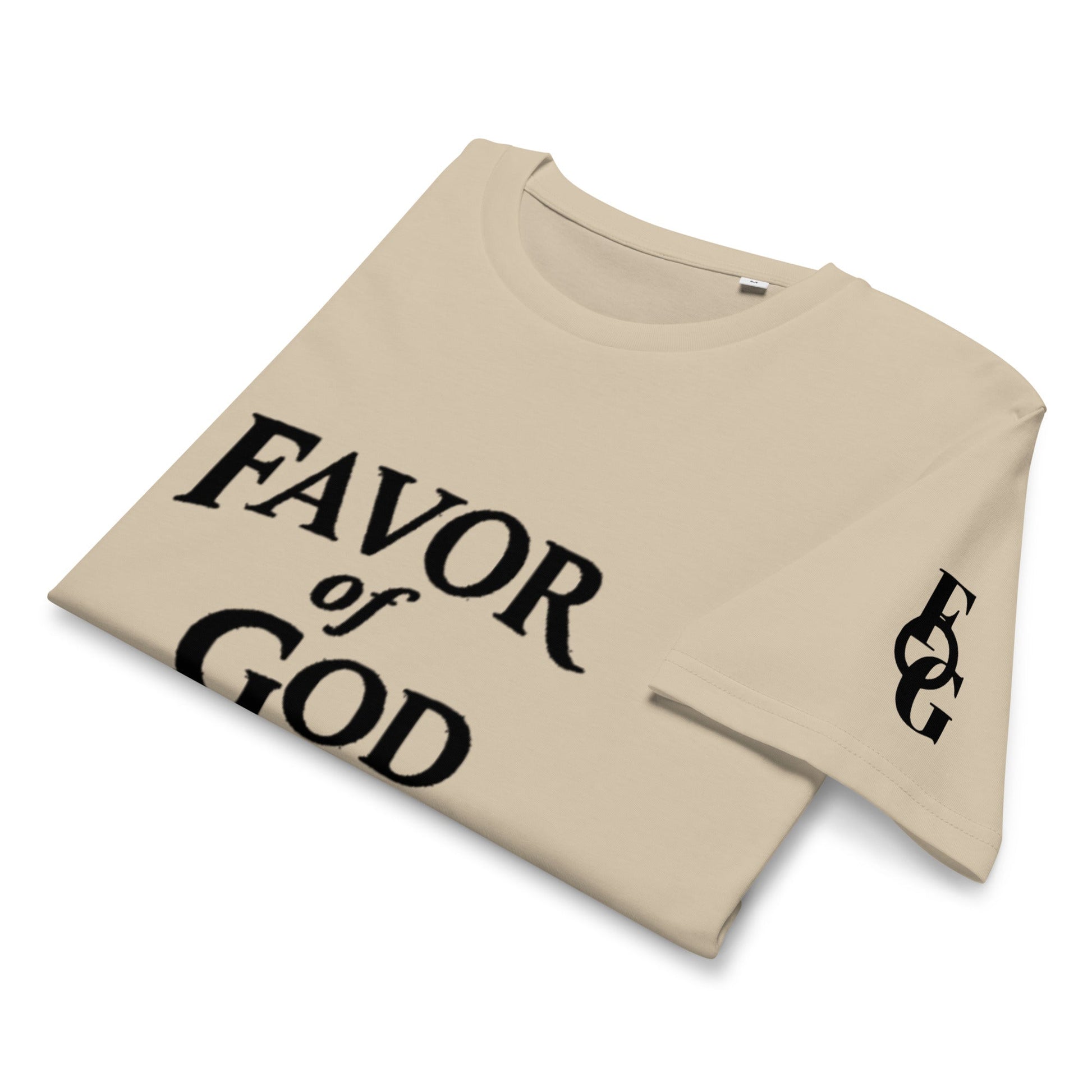Unisex Favor of God organic mid - light t-shirt - FAVOR OF GOD CLOTHING