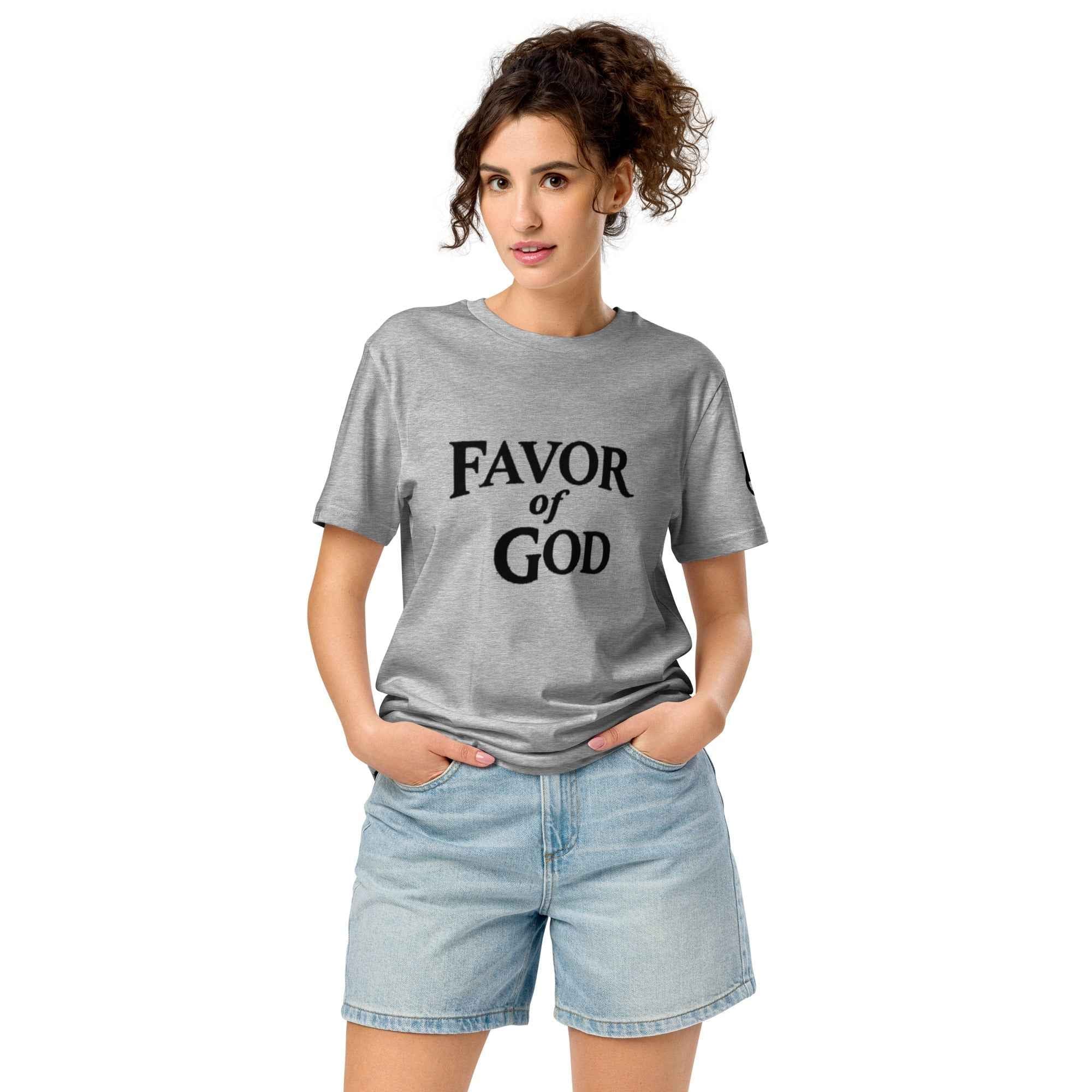 Unisex Favor of God T shirt |Christian clothing | faith-based fashion | religious apparel