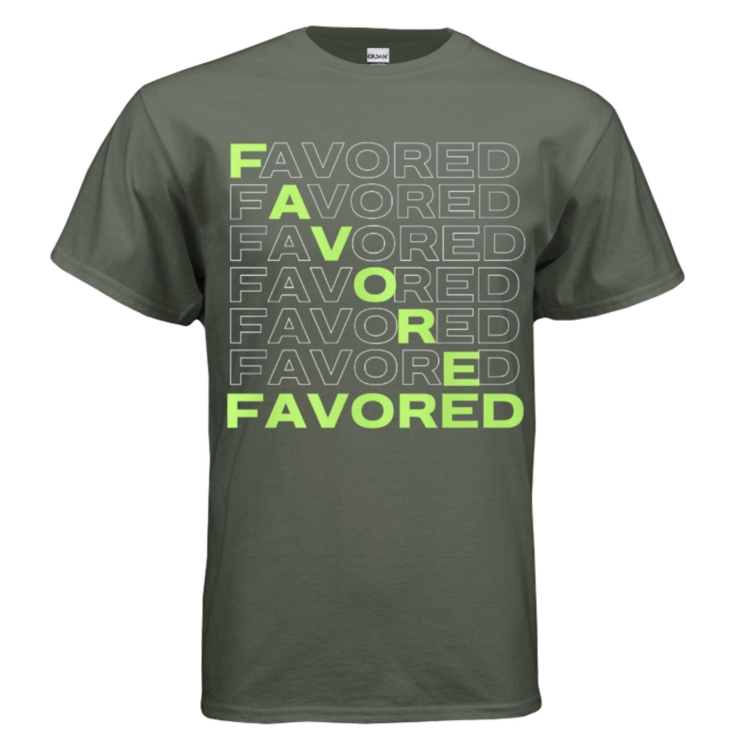 Unisex Round neck FAVORED FAVORED| Christian clothing | faith | Christian - FAVOR OF GOD CLOTHING
