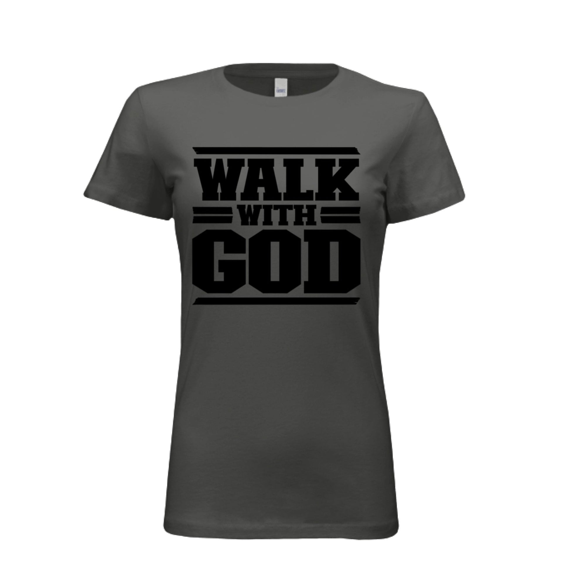 WALK WITH GOD Women Tees | Christian clothing, faith | religious apparel | inspirational t-shirts - FAVOR OF GOD CLOTHING