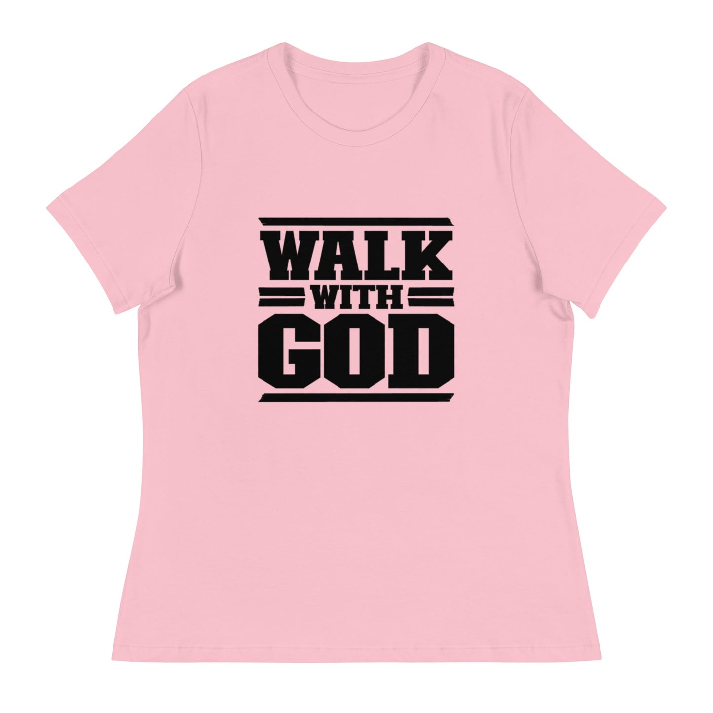 Walk with God Women's Relaxed T-Shirt - FAVOR OF GOD CLOTHING