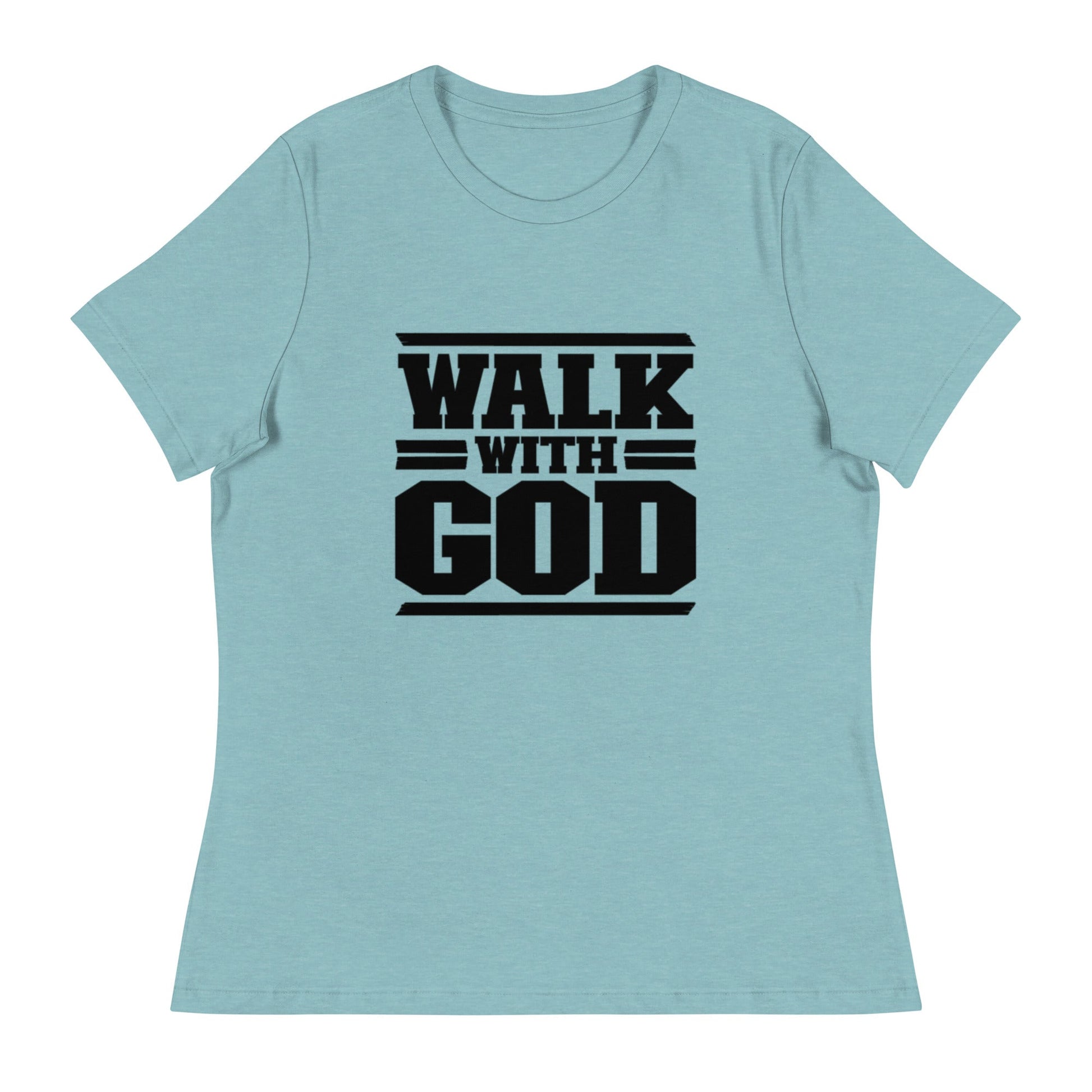 Walk with God Women's Relaxed T-Shirt - FAVOR OF GOD CLOTHING