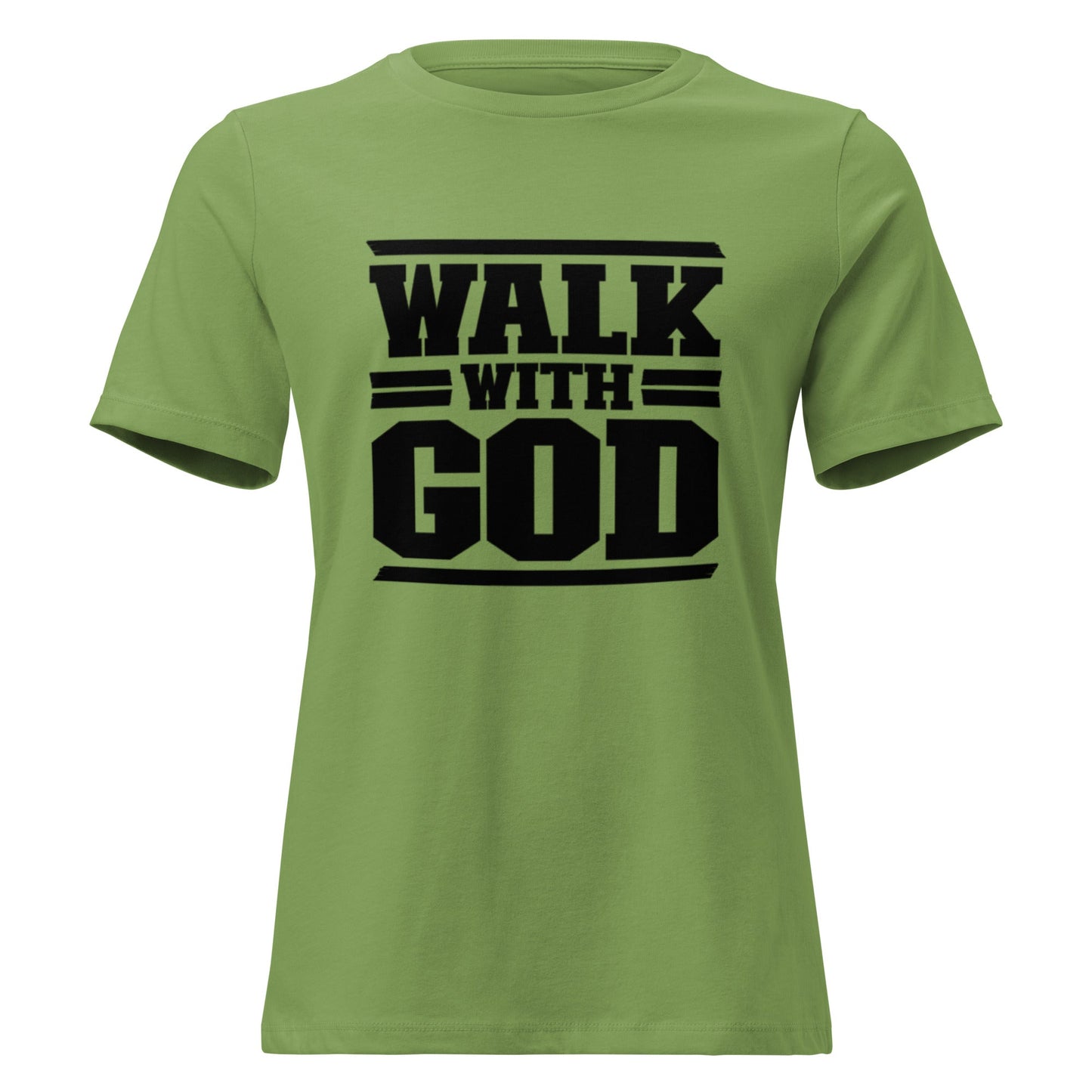 Walk with God Women's Relaxed T-Shirt - FAVOR OF GOD CLOTHING