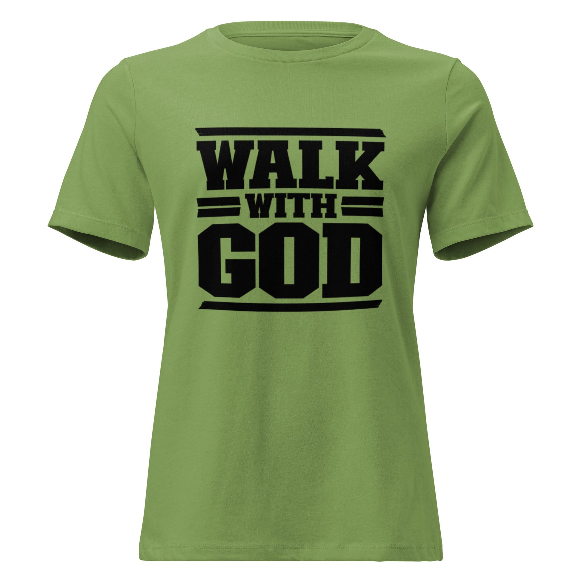 Walk with God Women's Relaxed T-Shirt - FAVOR OF GOD CLOTHING