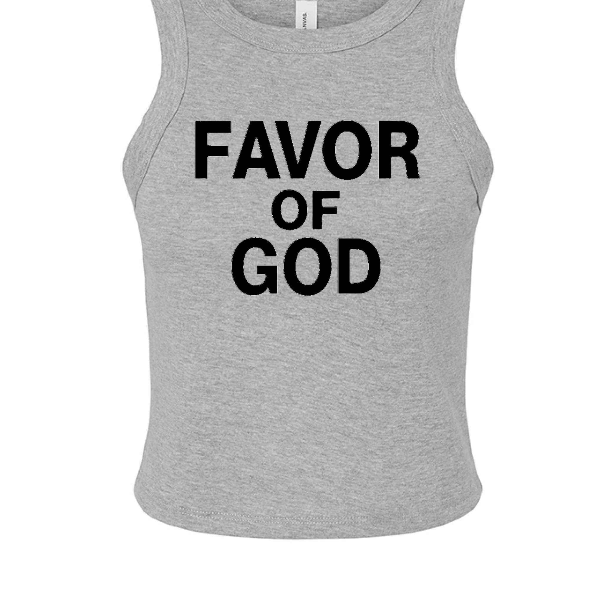 Christian Sleeveless Top – Favor of God Women&