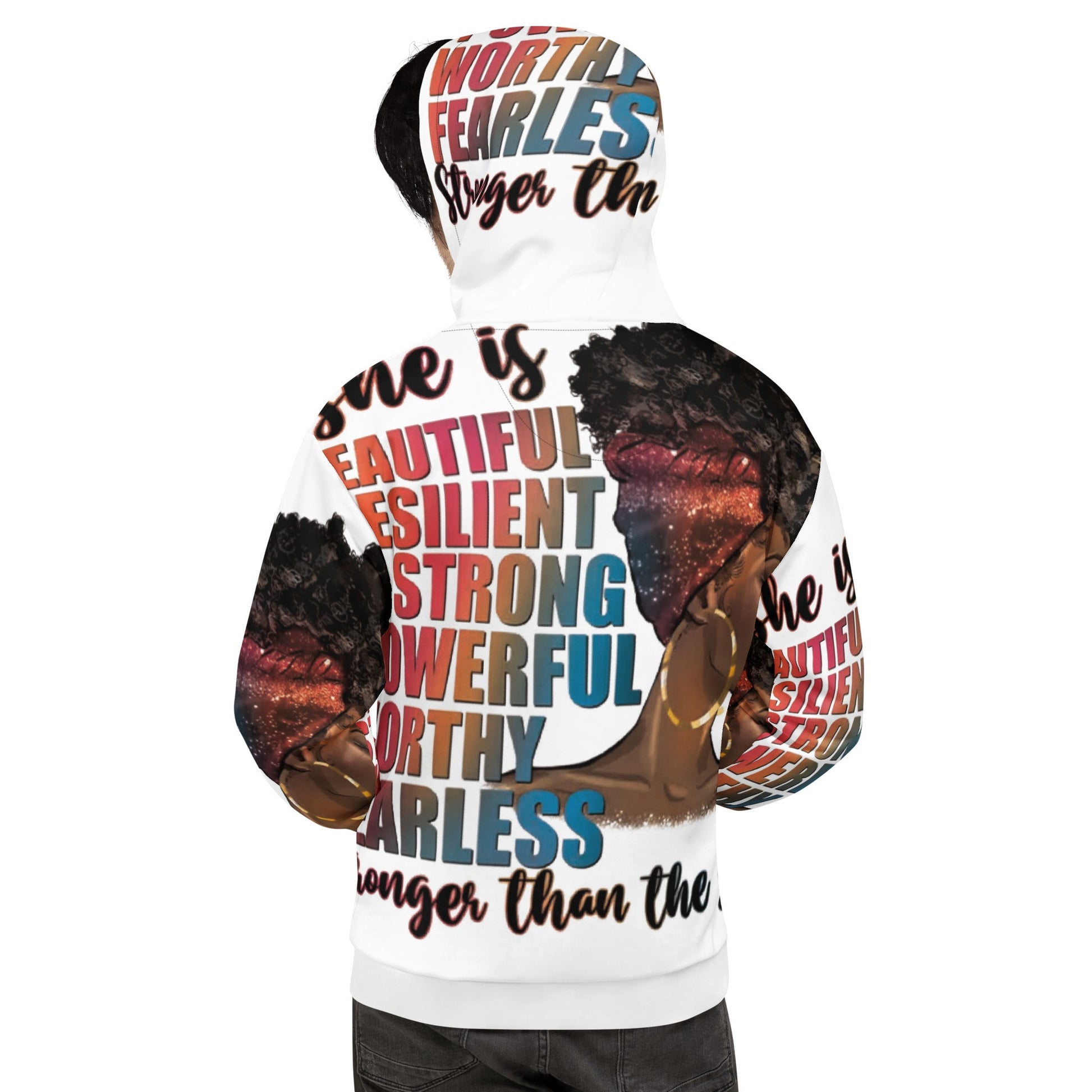 Women Word of Affirmation Hoodie | Faith wear with Purpose | Christian | religious| Faith - FAVOR OF GOD CLOTHING