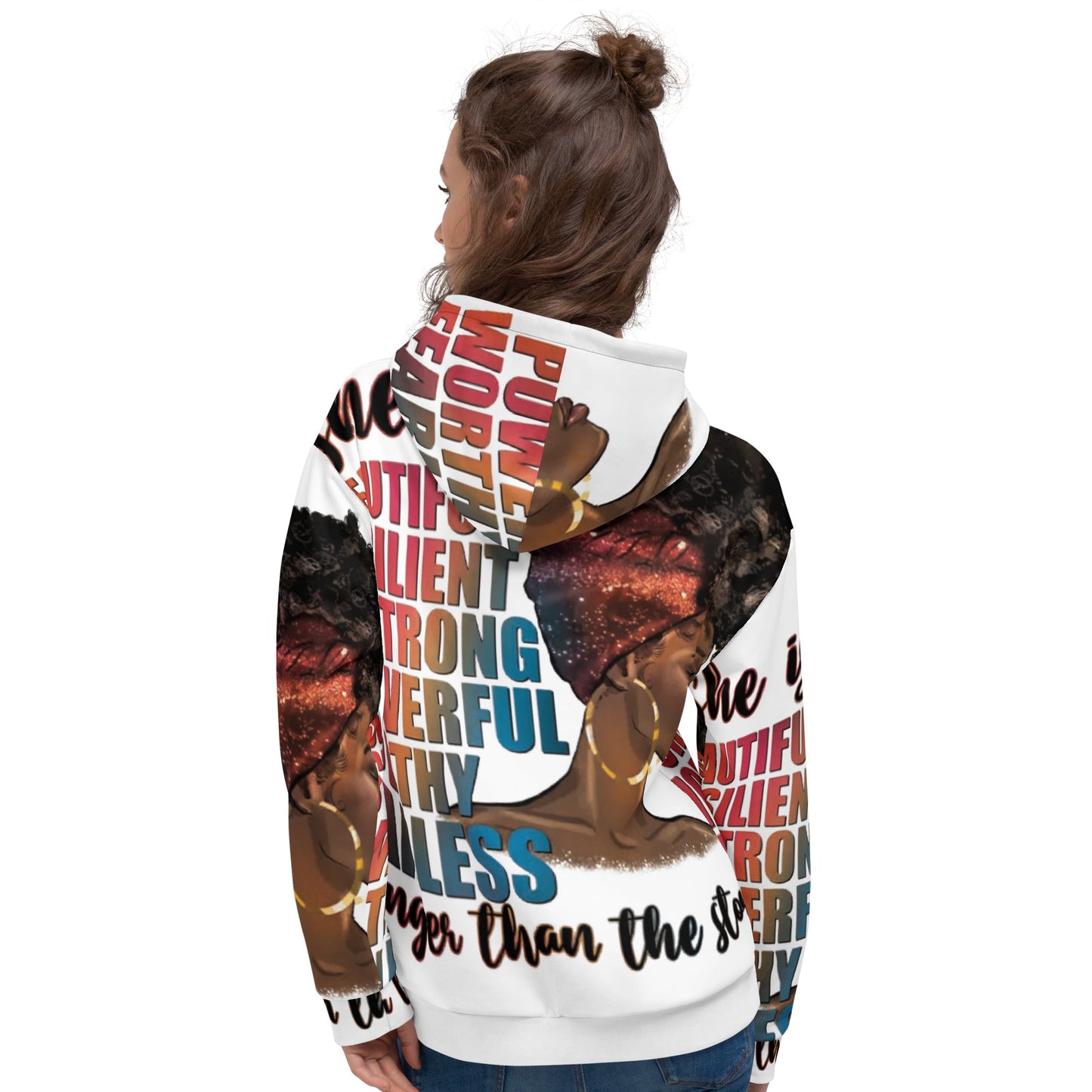 Women Word of Affirmation Hoodie | Faith wear with Purpose | Christian | religious| Faith - FAVOR OF GOD CLOTHING