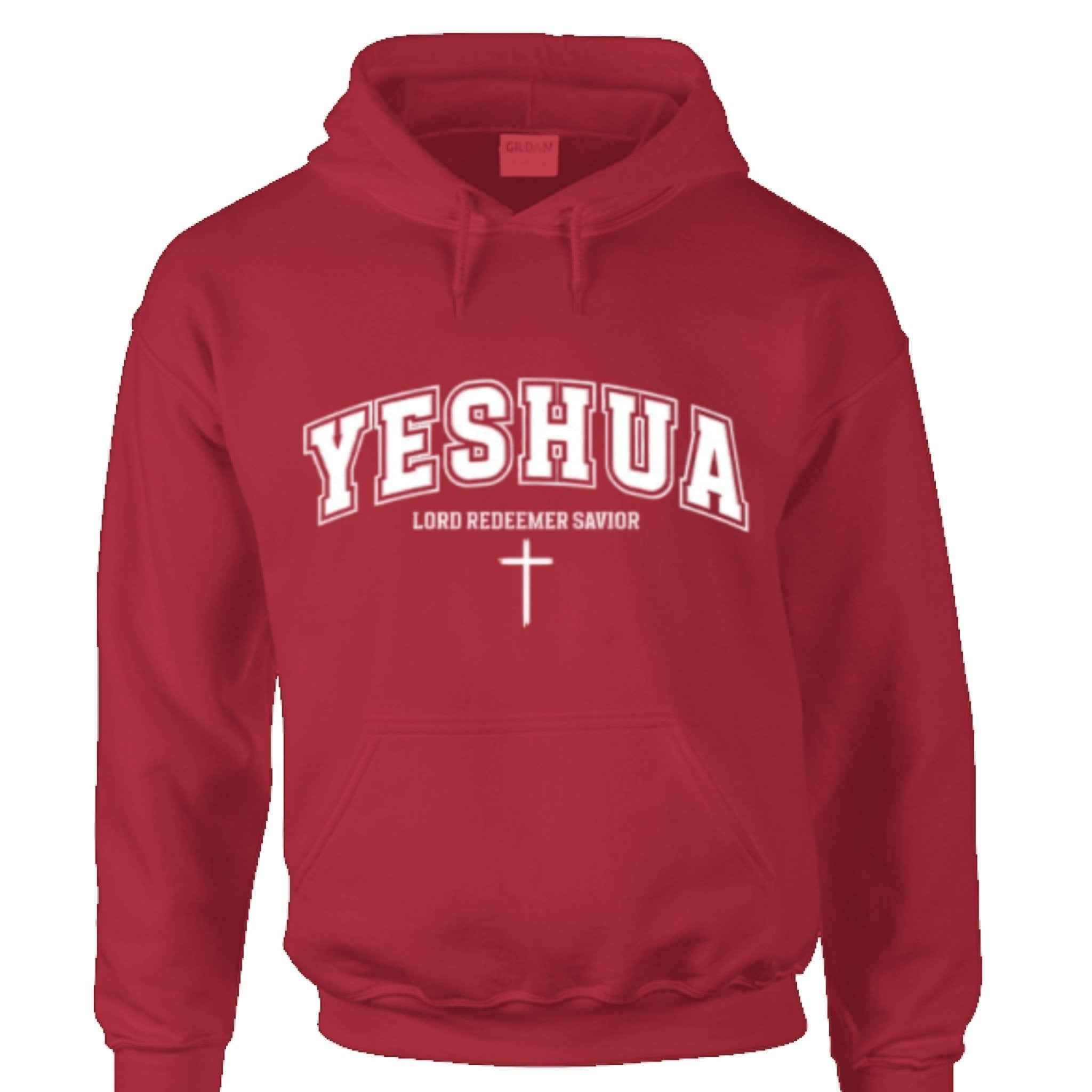 Yeshua – Lord Redeemer Savior Hoodie | religious apparel | inspirational Hoodies