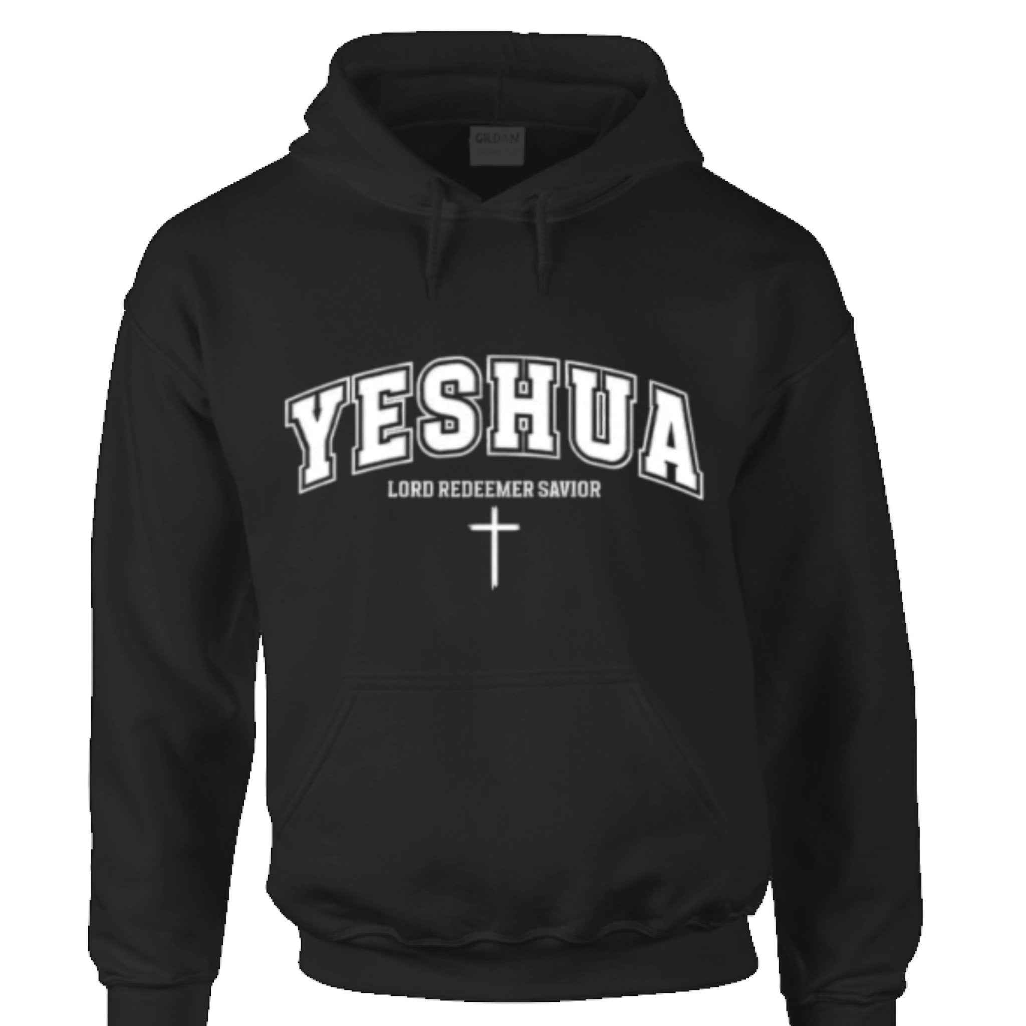 Yeshua – Lord Redeemer Savior Hoodie | religious apparel | inspirational Hoodies