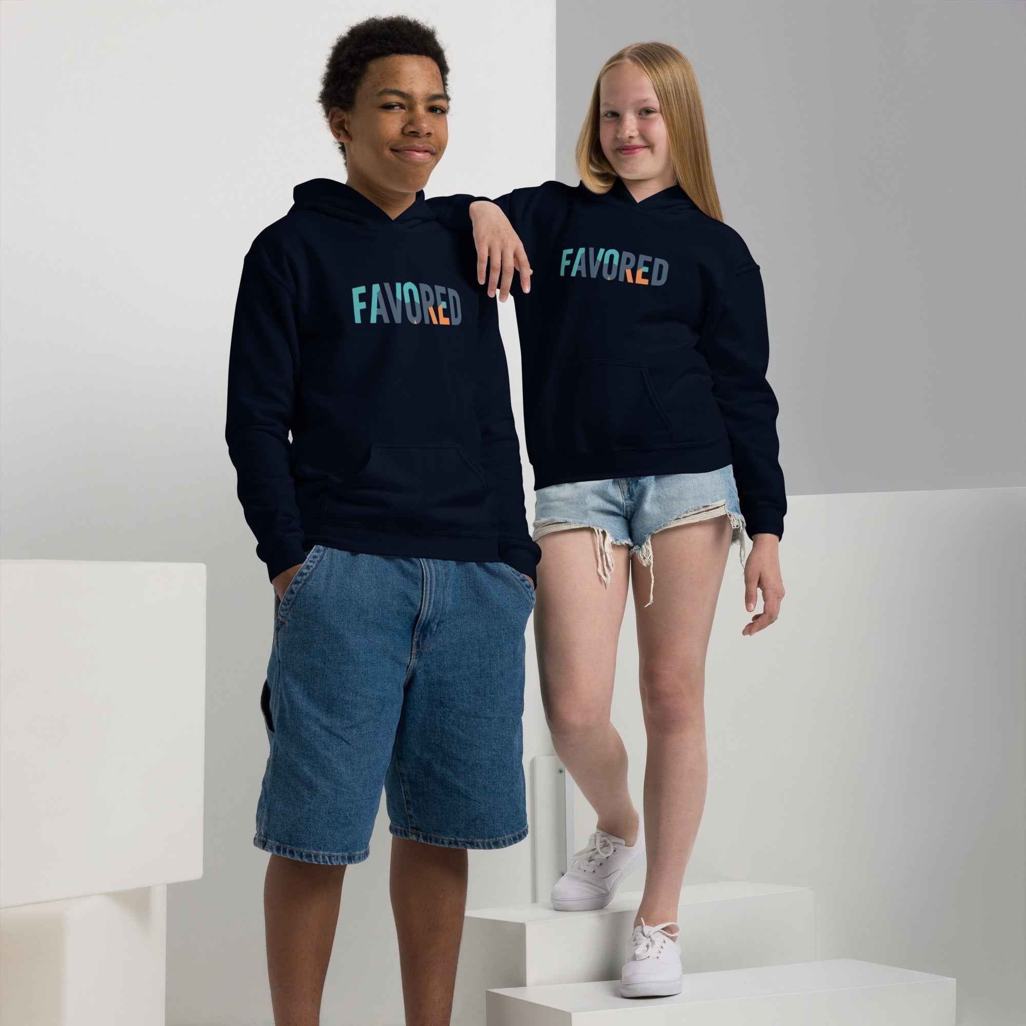 Youth Favored Unisex heavy blend hoodie | religious apparel | inspirational Hoodies