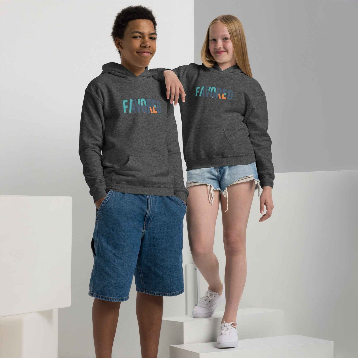 Youth Favored Unisex heavy blend hoodie | religious apparel | inspirational Hoodies