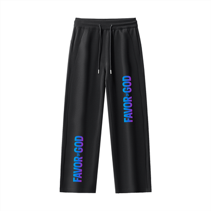Favor of God Essential Drawstring Straight-Leg Sweatpants