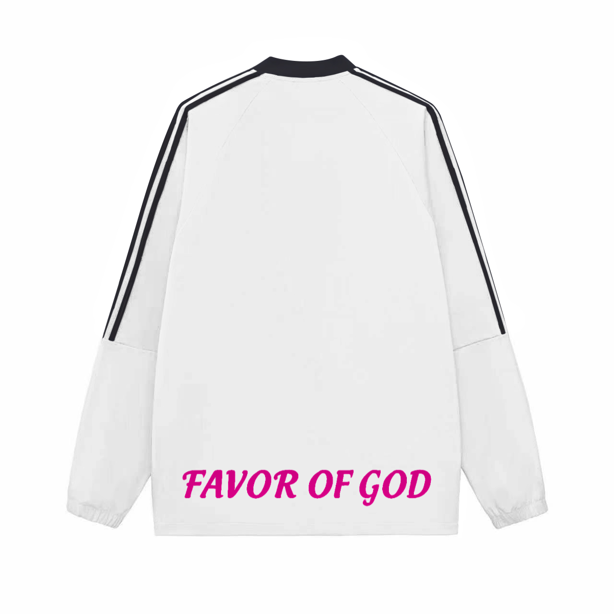 Dripping in Favor Colorblock V-neck Long Sleeve Shirt