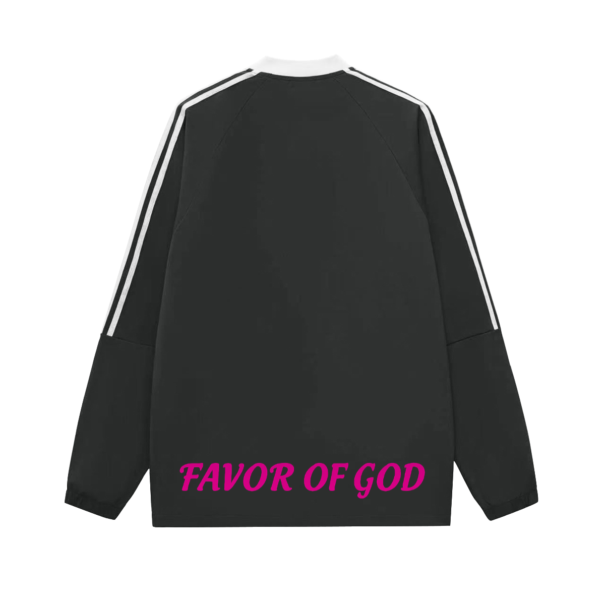 Dripping in Favor Colorblock V-neck Long Sleeve Shirt