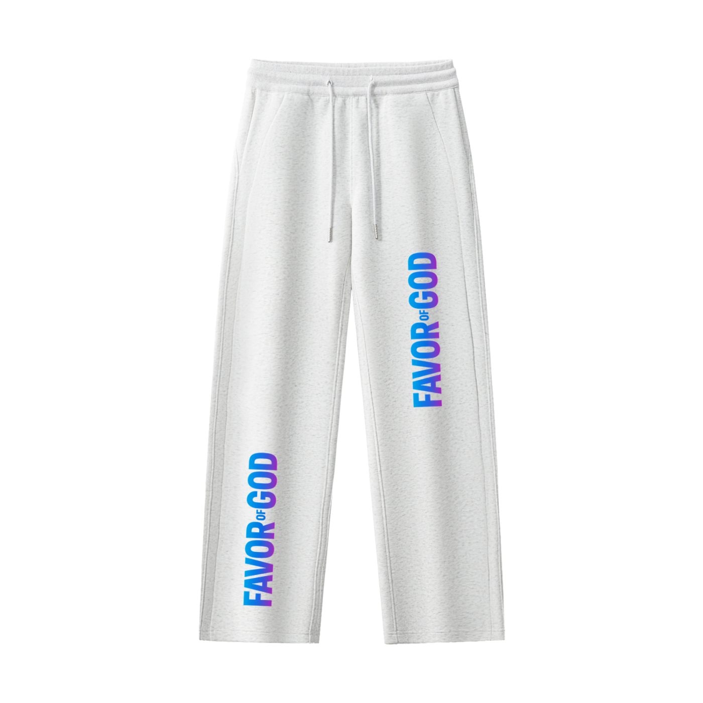 Favor of God Essential Drawstring Straight-Leg Sweatpants