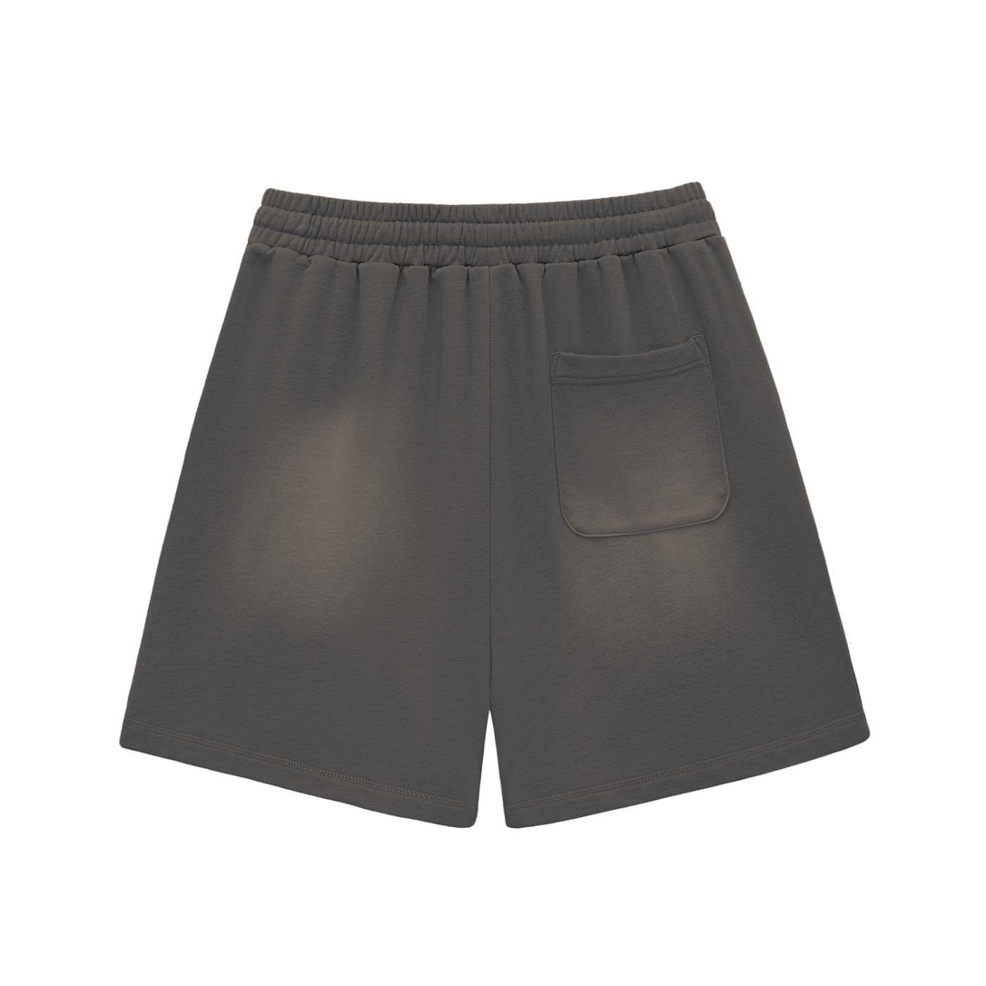 Favor of God Sun Fade Raw Edge Cotton Shorts