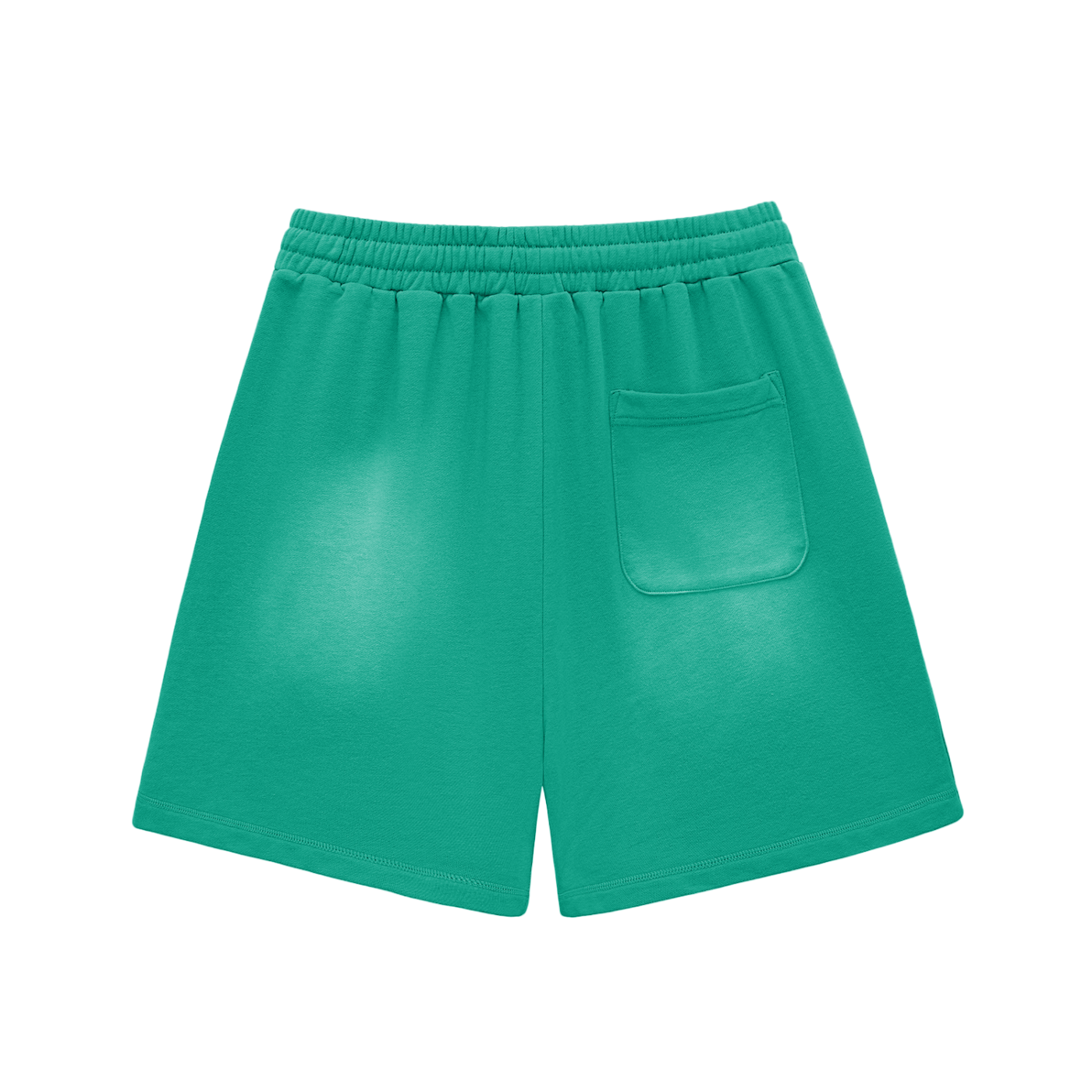 Favor of God Sun Fade Raw Edge Cotton Shorts