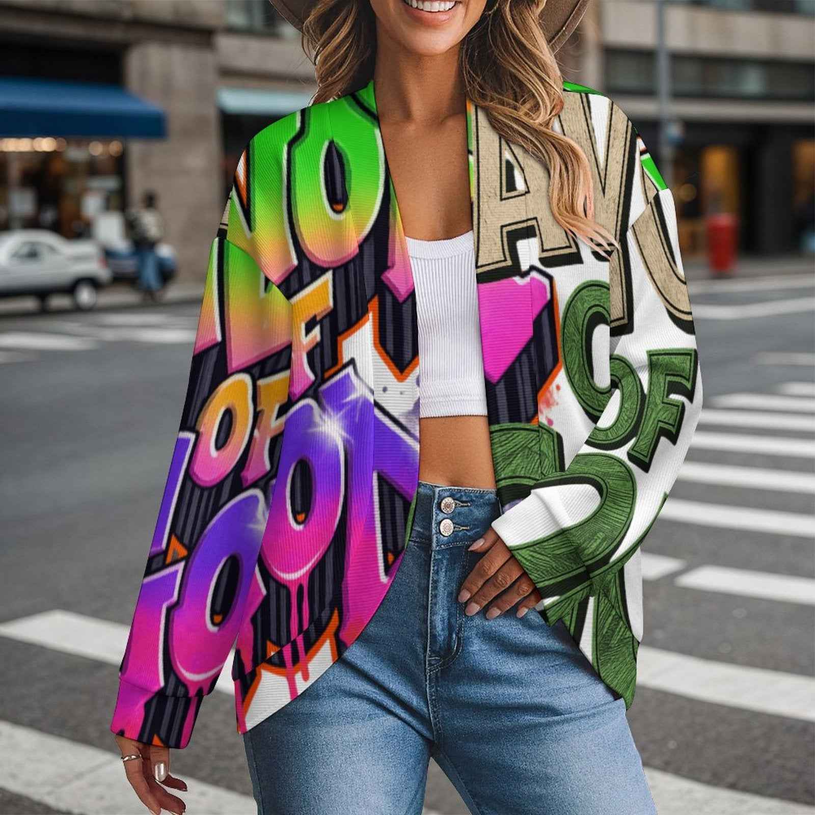 Favor All-Over Print Statement Women&