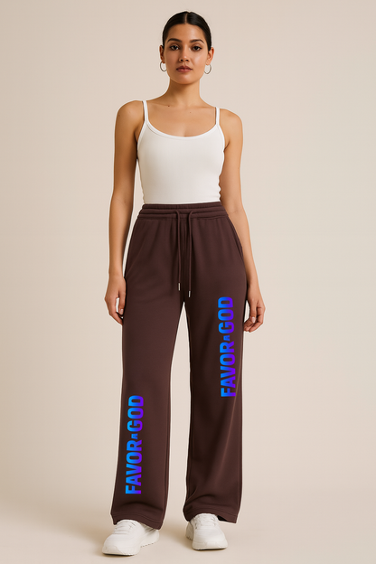 Favor of God Essential Drawstring Straight-Leg Sweatpants