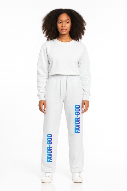 Favor of God Essential Drawstring Straight-Leg Sweatpants