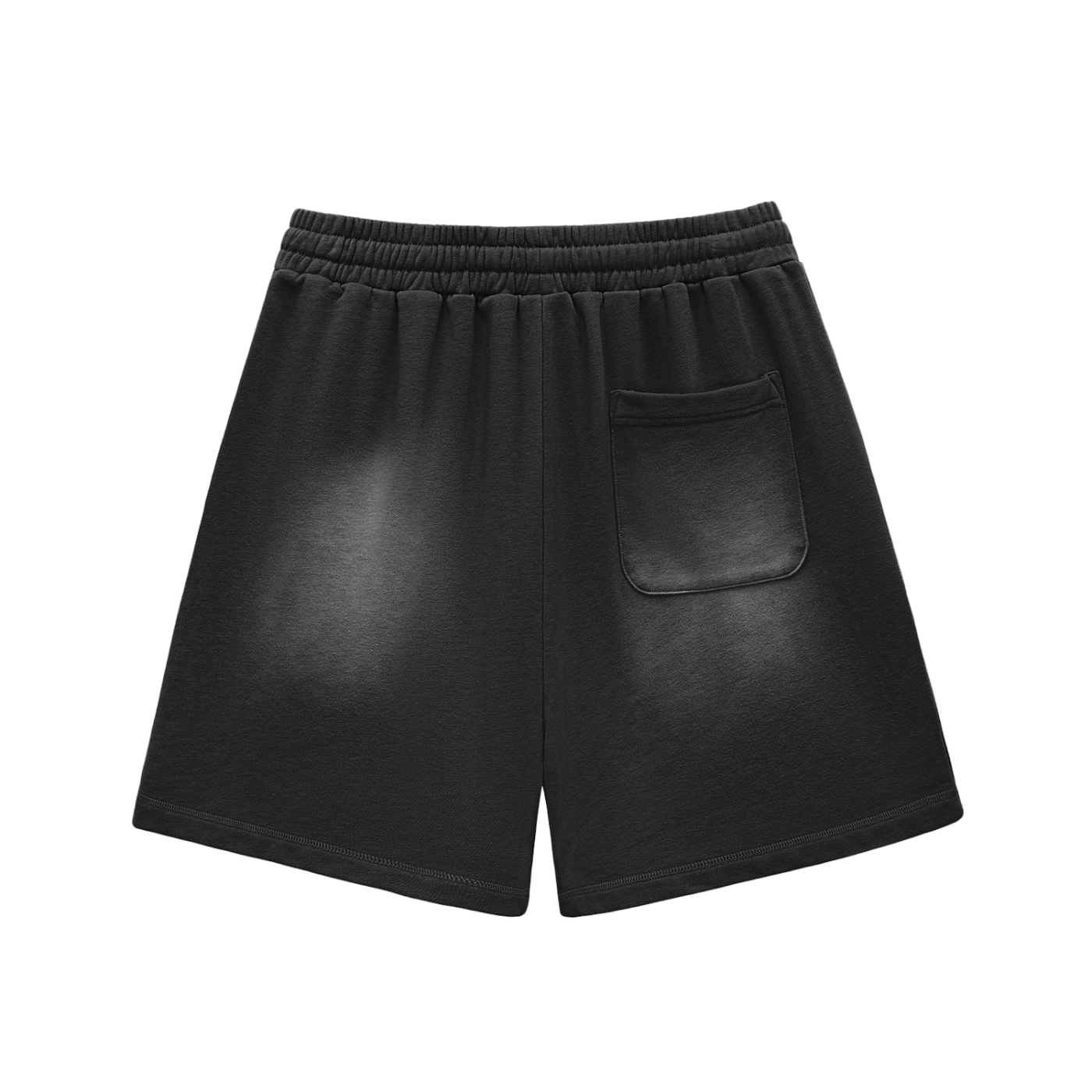 Favor of God Sun Fade Raw Edge Cotton Shorts