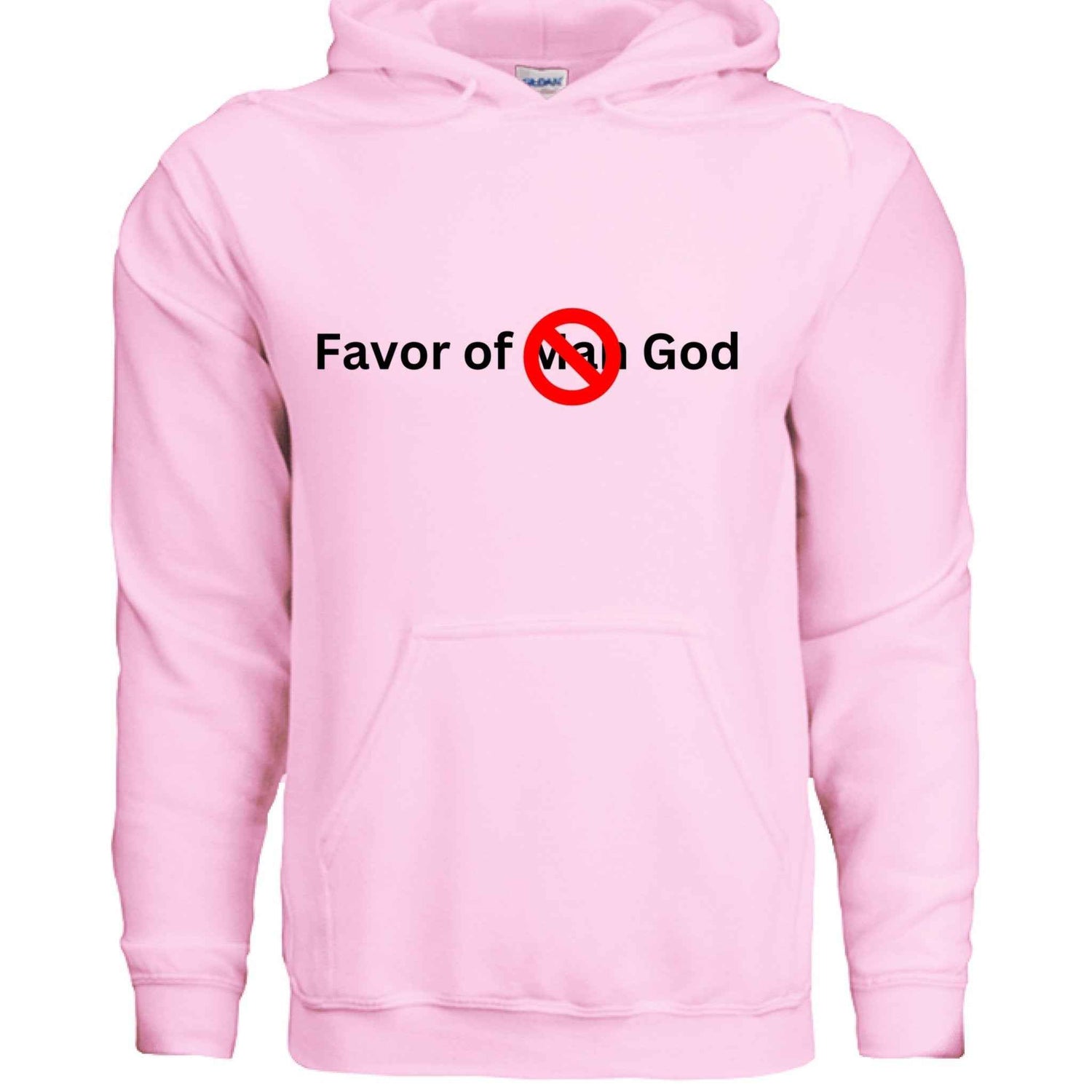 Favor of God, Not Man Unisex Hoodie – Confidence Rooted in Faith | Christ| |Christian