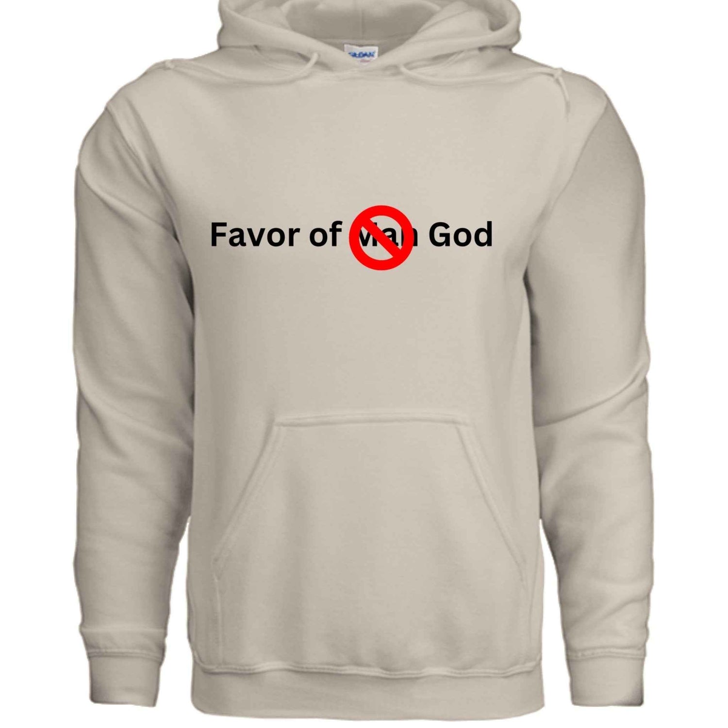 Favor of God, Not Man Unisex Hoodie – Confidence Rooted in Faith | Christ| |Christian