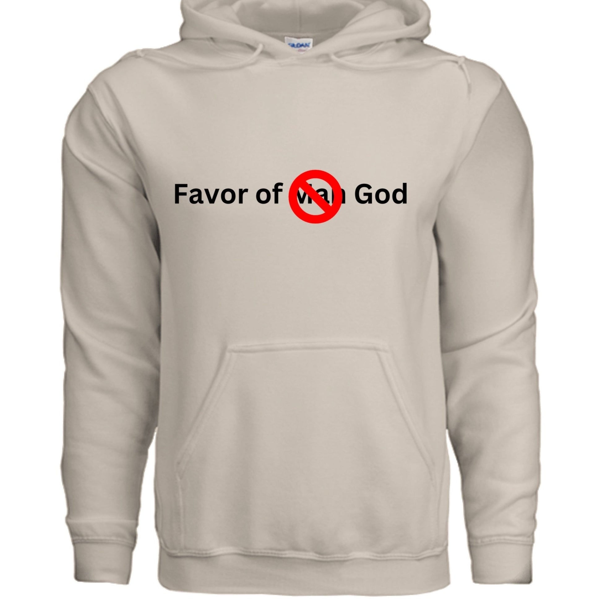 Favor of God, Not Man Unisex Hoodie – Confidence Rooted in Faith - FAVOR OF GOD CLOTHING