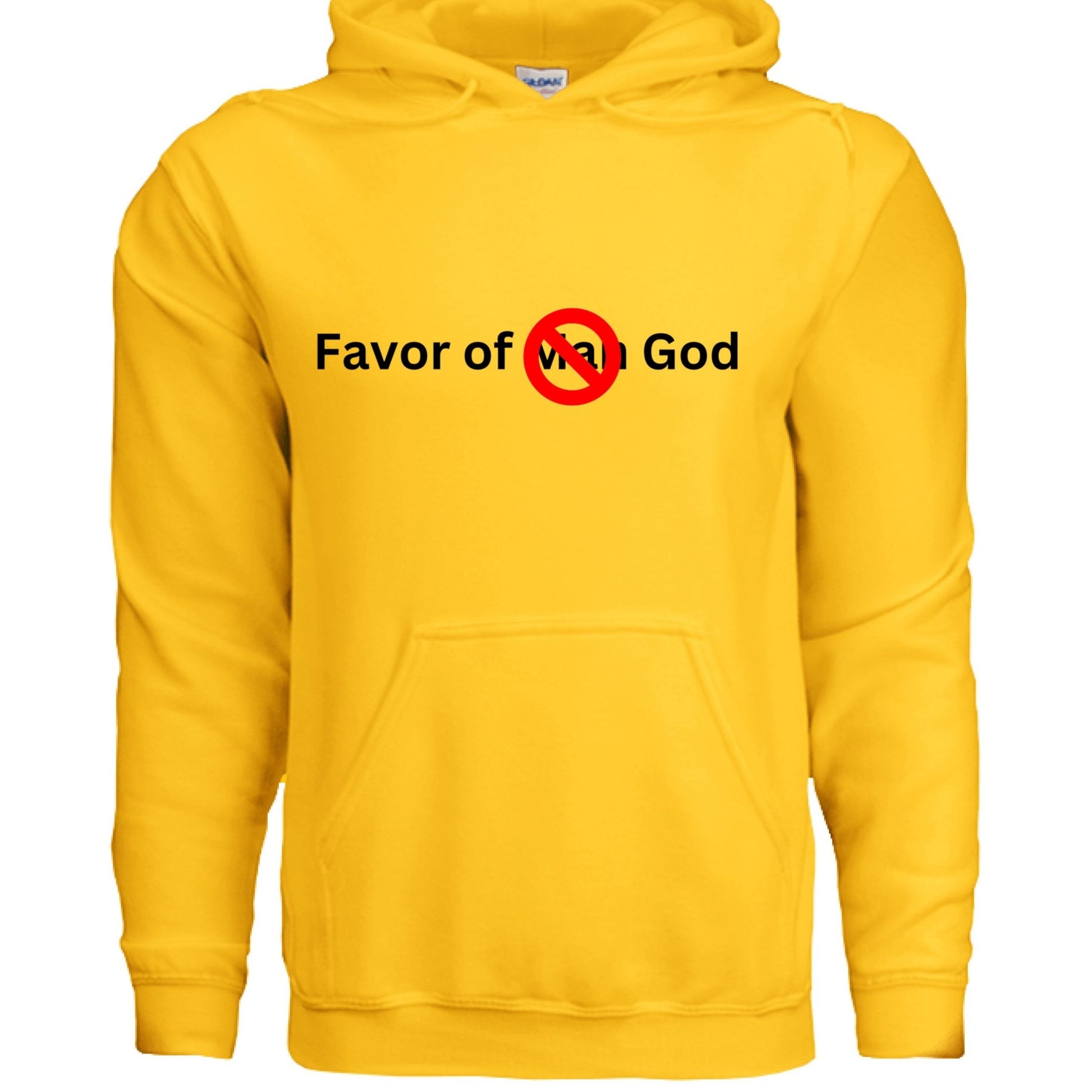 Favor of God, Not Man Unisex Hoodie – Confidence Rooted in Faith - FAVOR OF GOD CLOTHING
