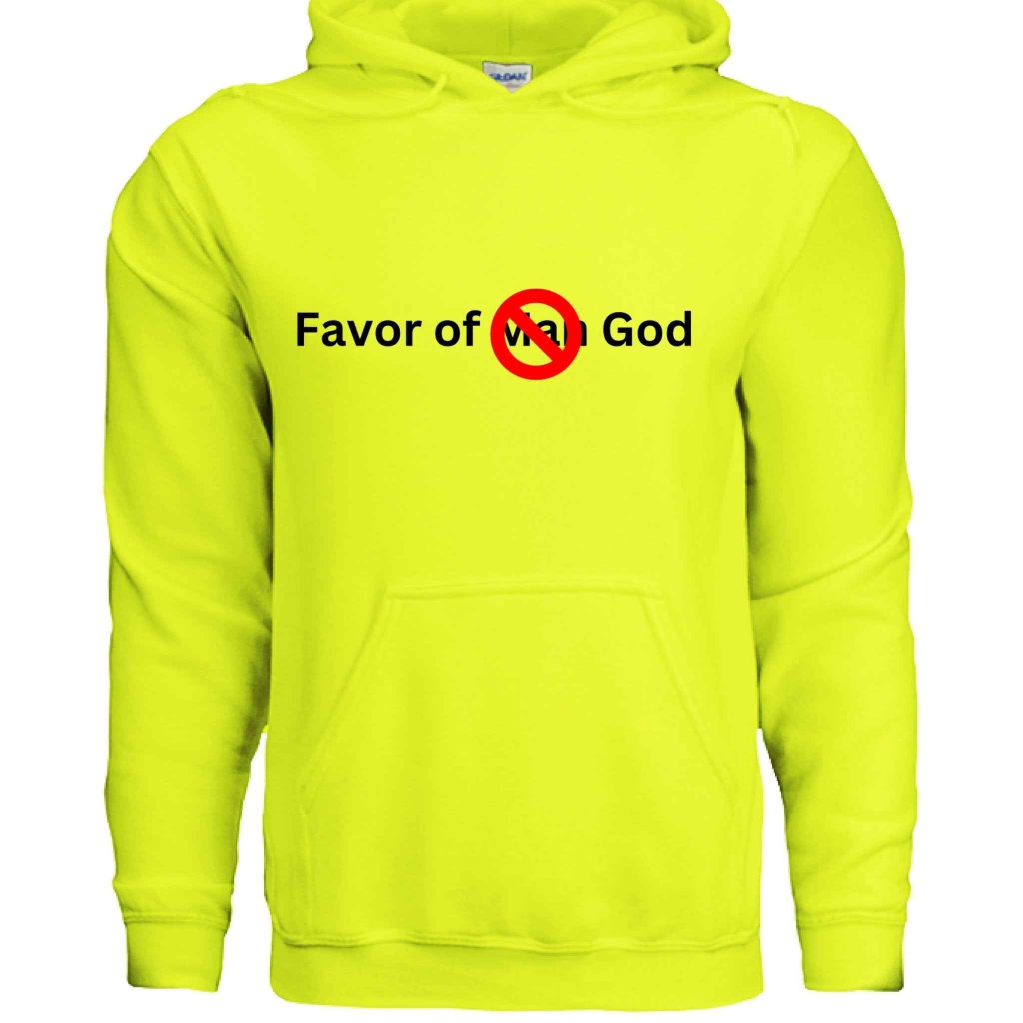 Favor of God, Not Man Unisex Hoodie – Confidence Rooted in Faith | Christ| |Christian