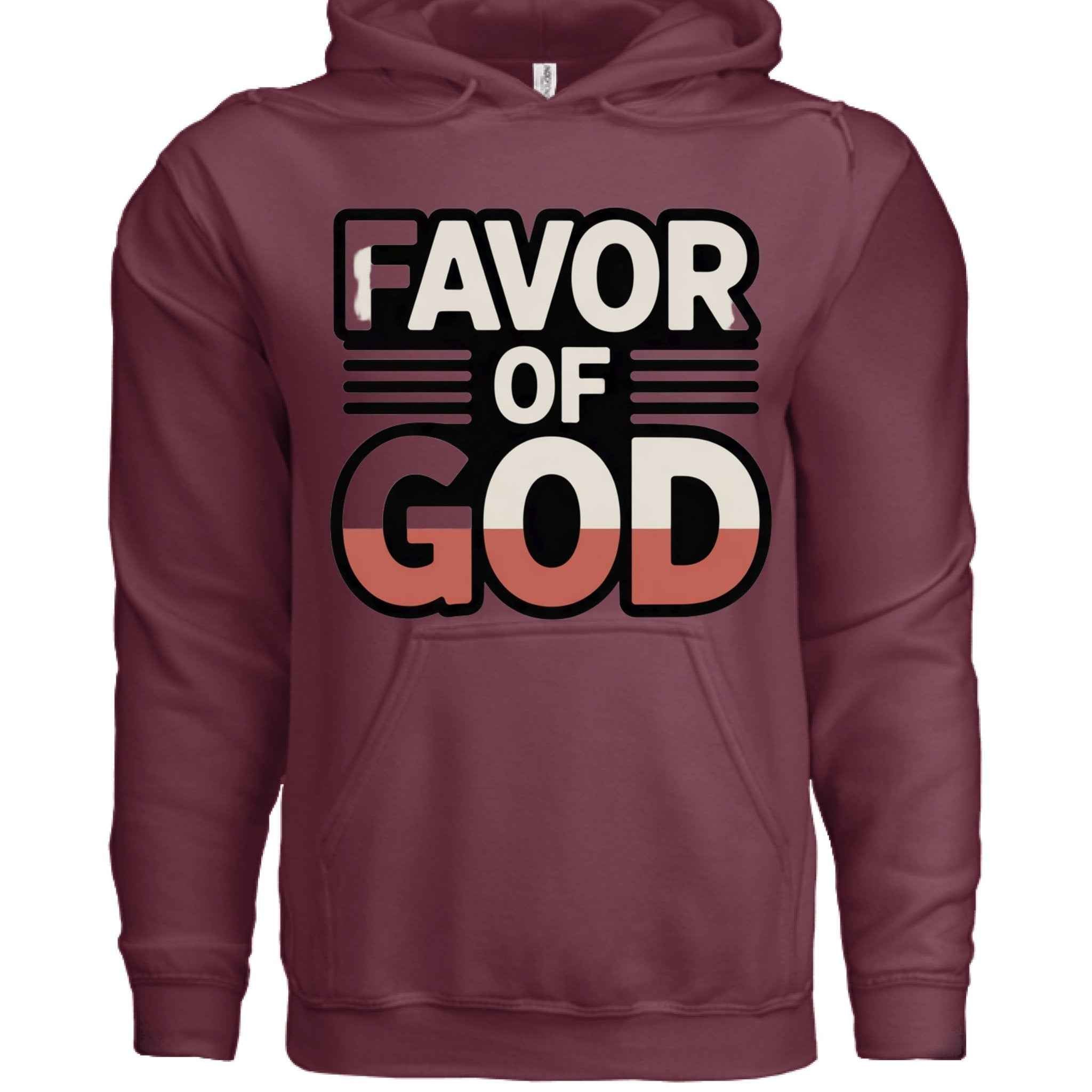 Favor of God Unisex Faith wear with Purpose Christian clothing | faith| religious | Christian Hoodie