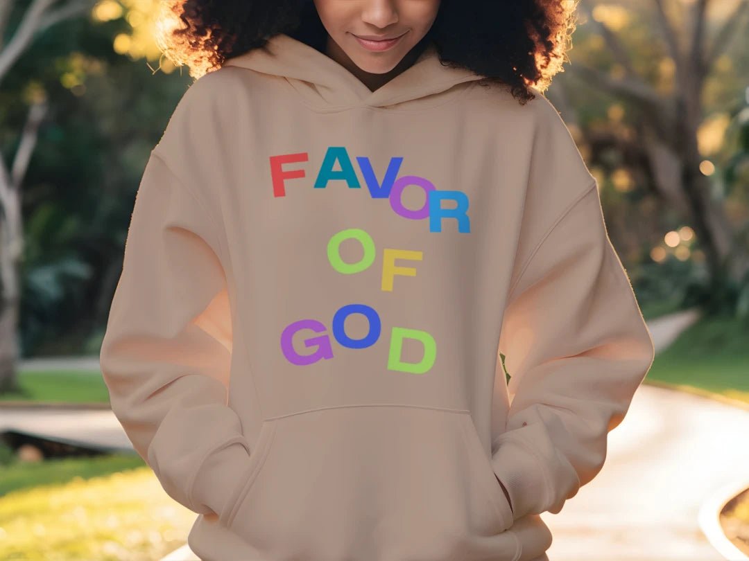 Favor of God WOMEN Multicolor Hoodie - FAVOR OF GOD CLOTHING