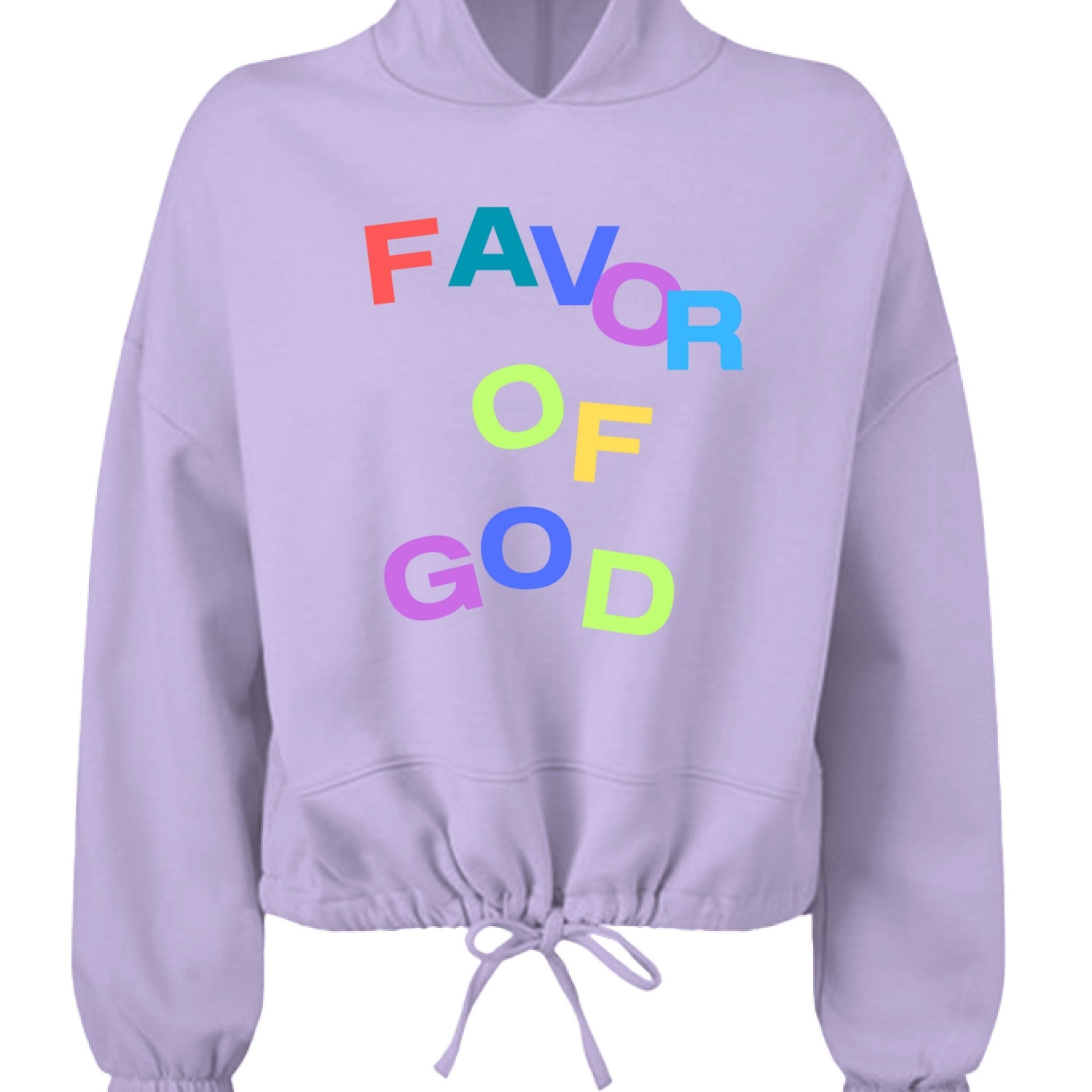 Favor of God WOMEN Multicolor Hoodie - FAVOR OF GOD CLOTHING