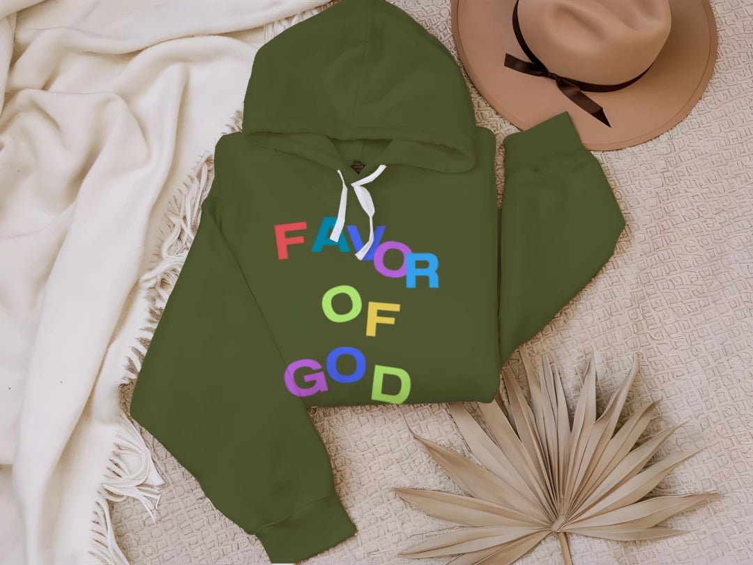 Favor of God WOMEN Multicolor Hoodie - FAVOR OF GOD CLOTHING