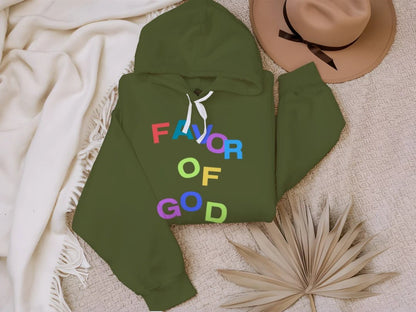 Favor of God WOMEN Multicolor Hoodie - FAVOR OF GOD CLOTHING