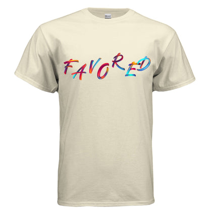 FAVORED — Faith in Full Color - Christian clothing, faith, religious apparel, inspirational t-shirts - FAVOR OF GOD CLOTHING