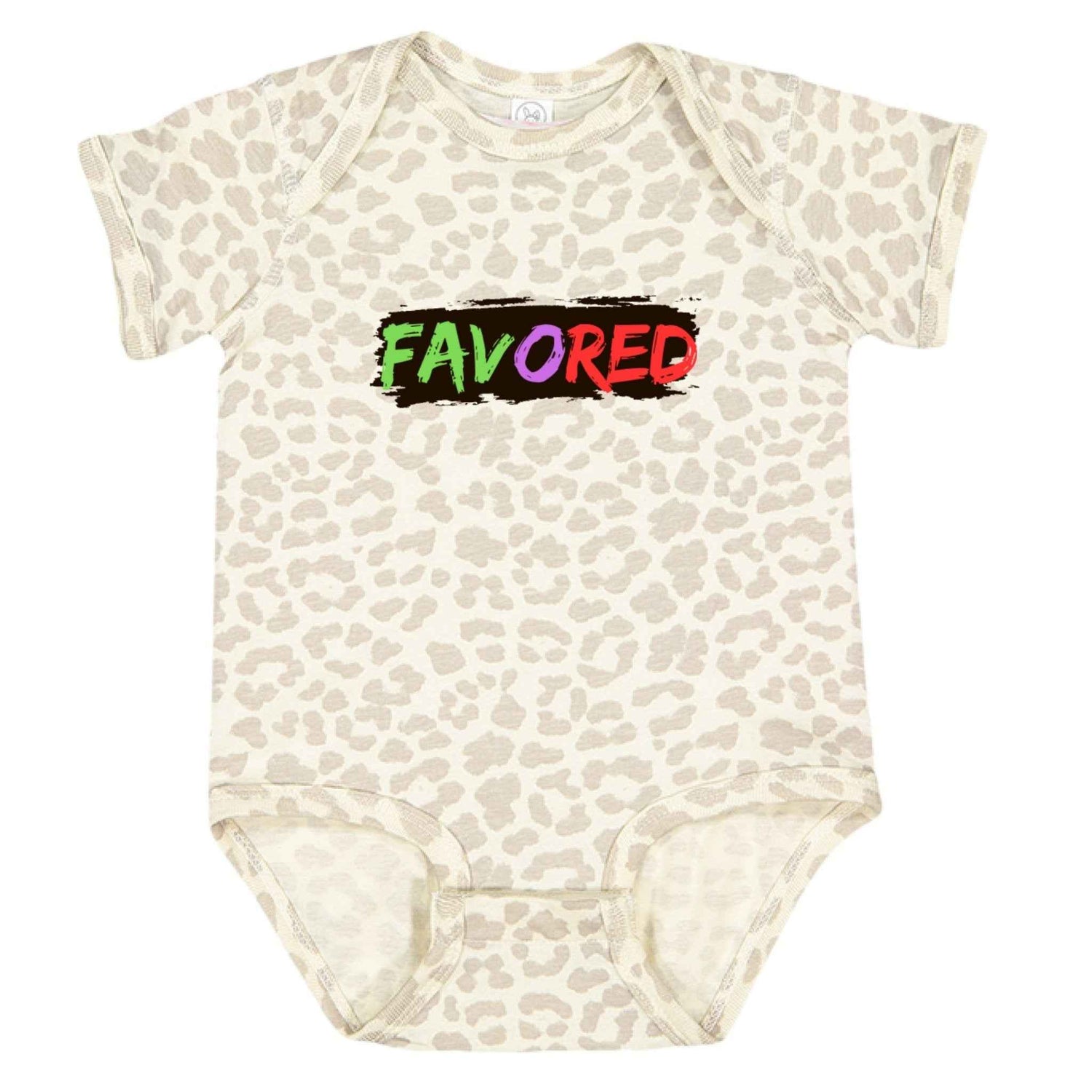 Christian Baby Onesie – Favored Unisex Faith Bodysuit
