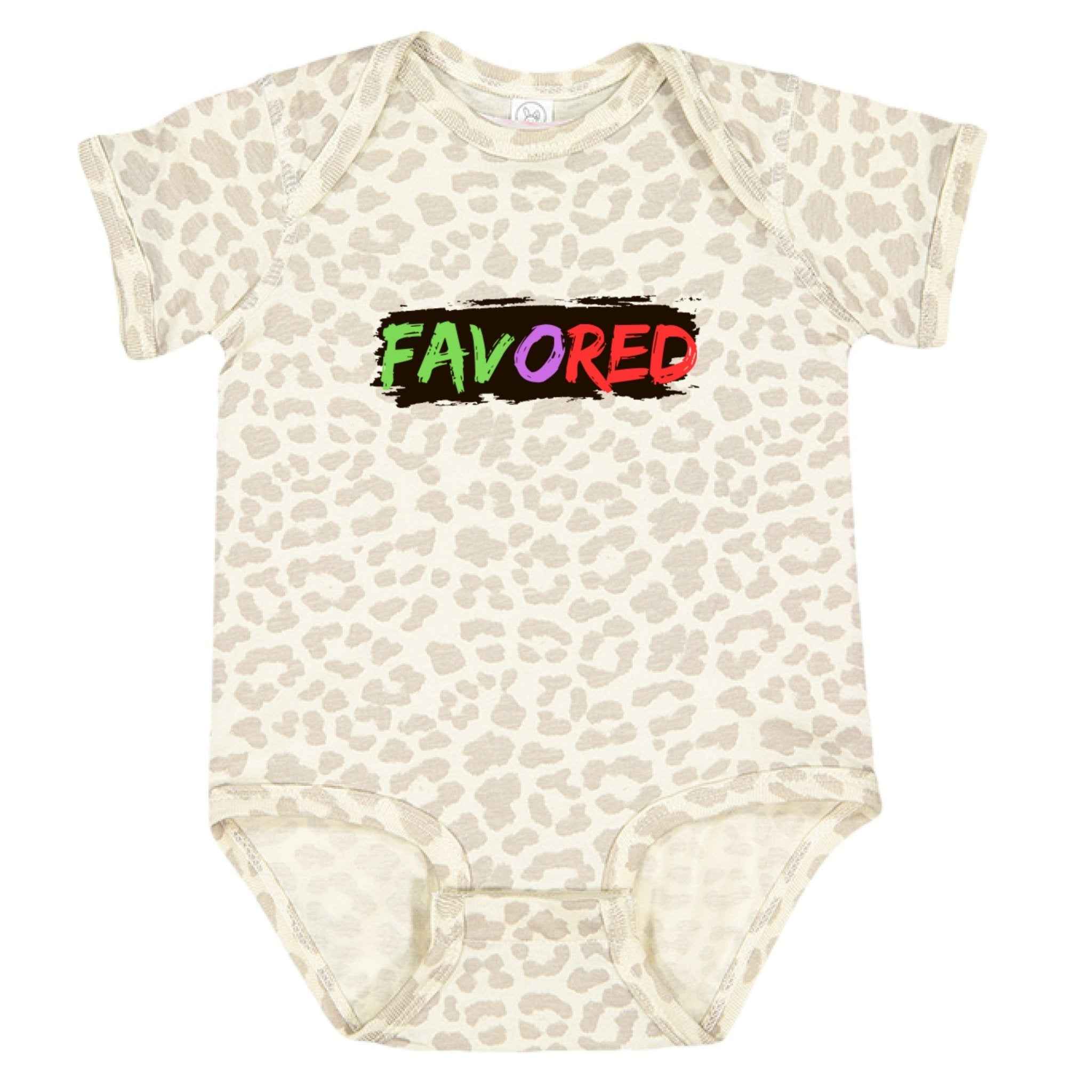 Christian Baby Onesie – Favored Unisex Faith Bodysuit