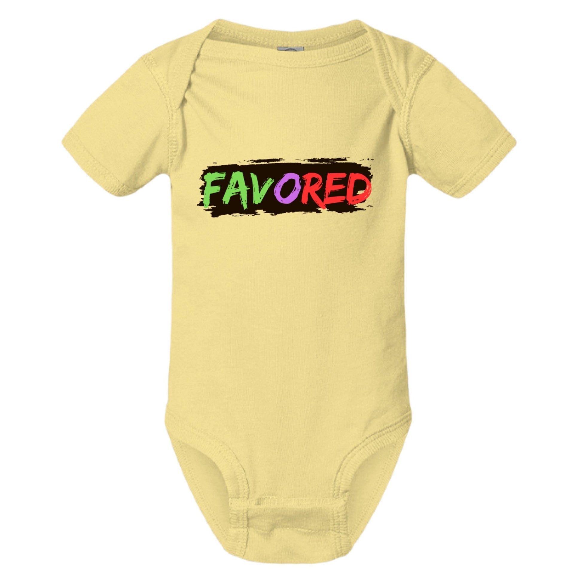 Favored Unisex Baby Onesie Christian clothing | faith-based fashion | Religious - FAVOR OF GOD CLOTHING