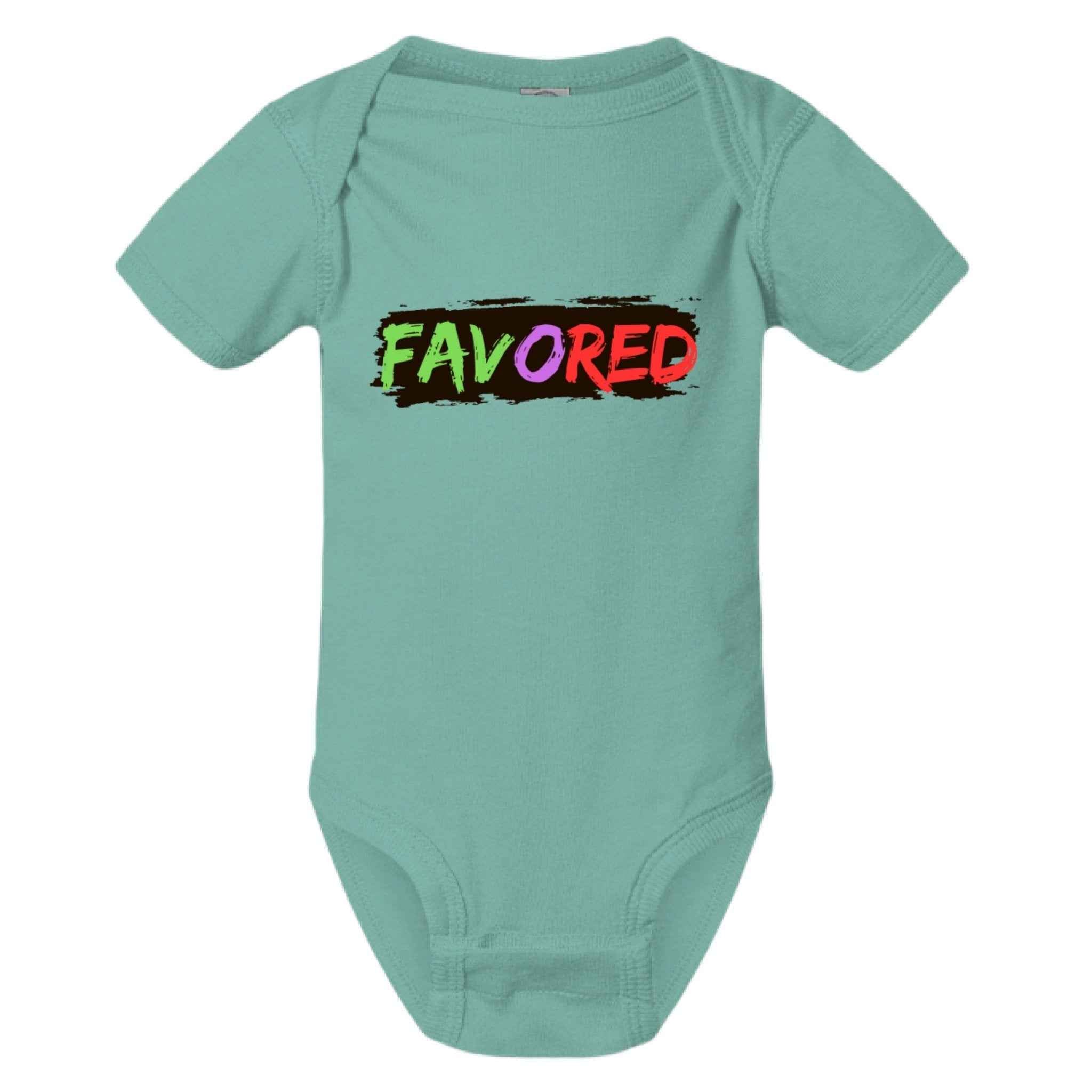 Christian Baby Onesie – Favored Unisex Faith Bodysuit