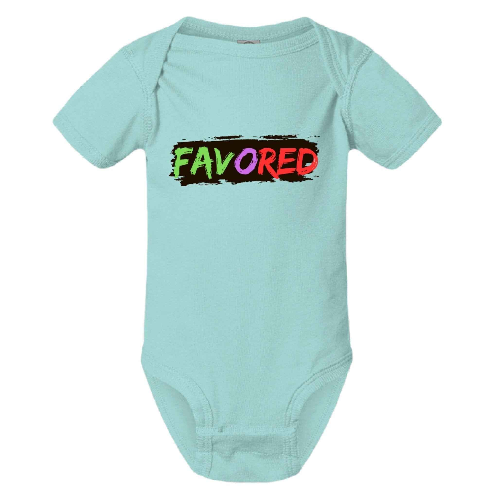 Christian Baby Onesie – Favored Unisex Faith Bodysuit