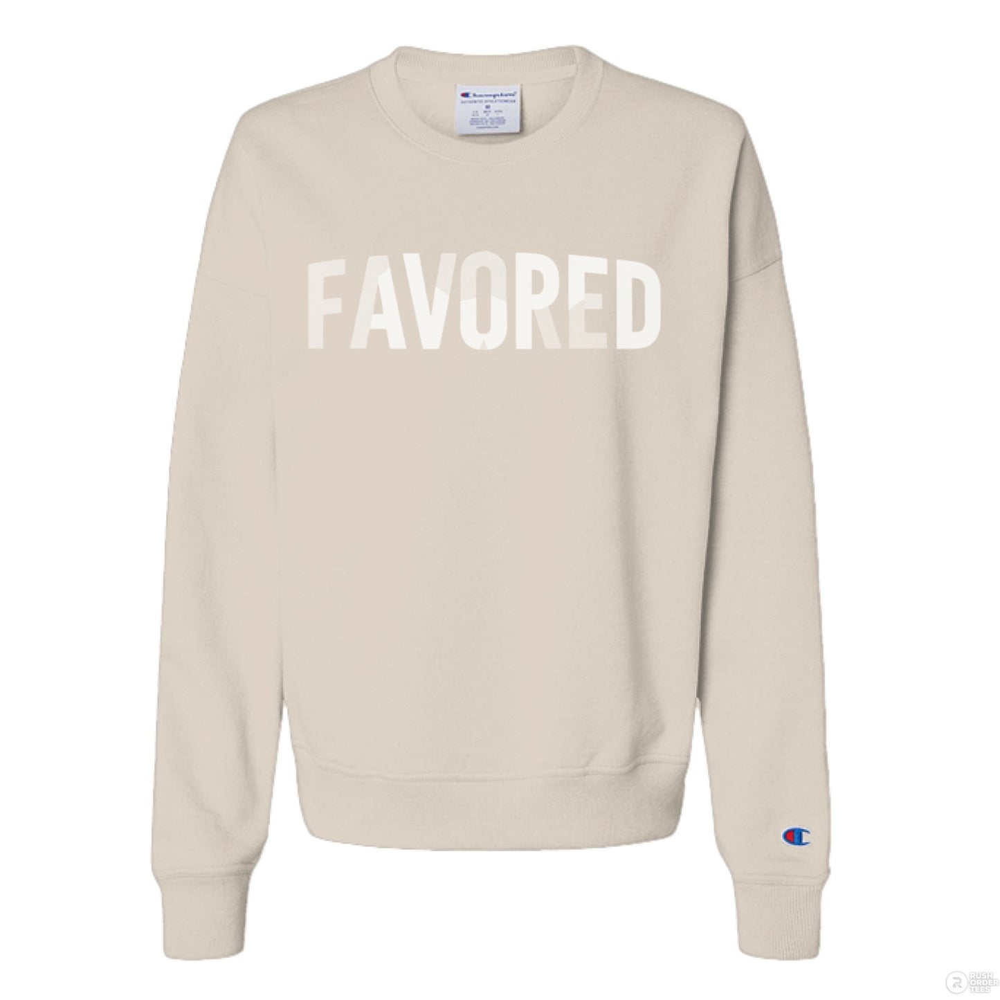 Favored Unisex Sweatshirt| Christian clothing | faith-based fashion | religious | Christian hoodies - FAVOR OF GOD CLOTHING