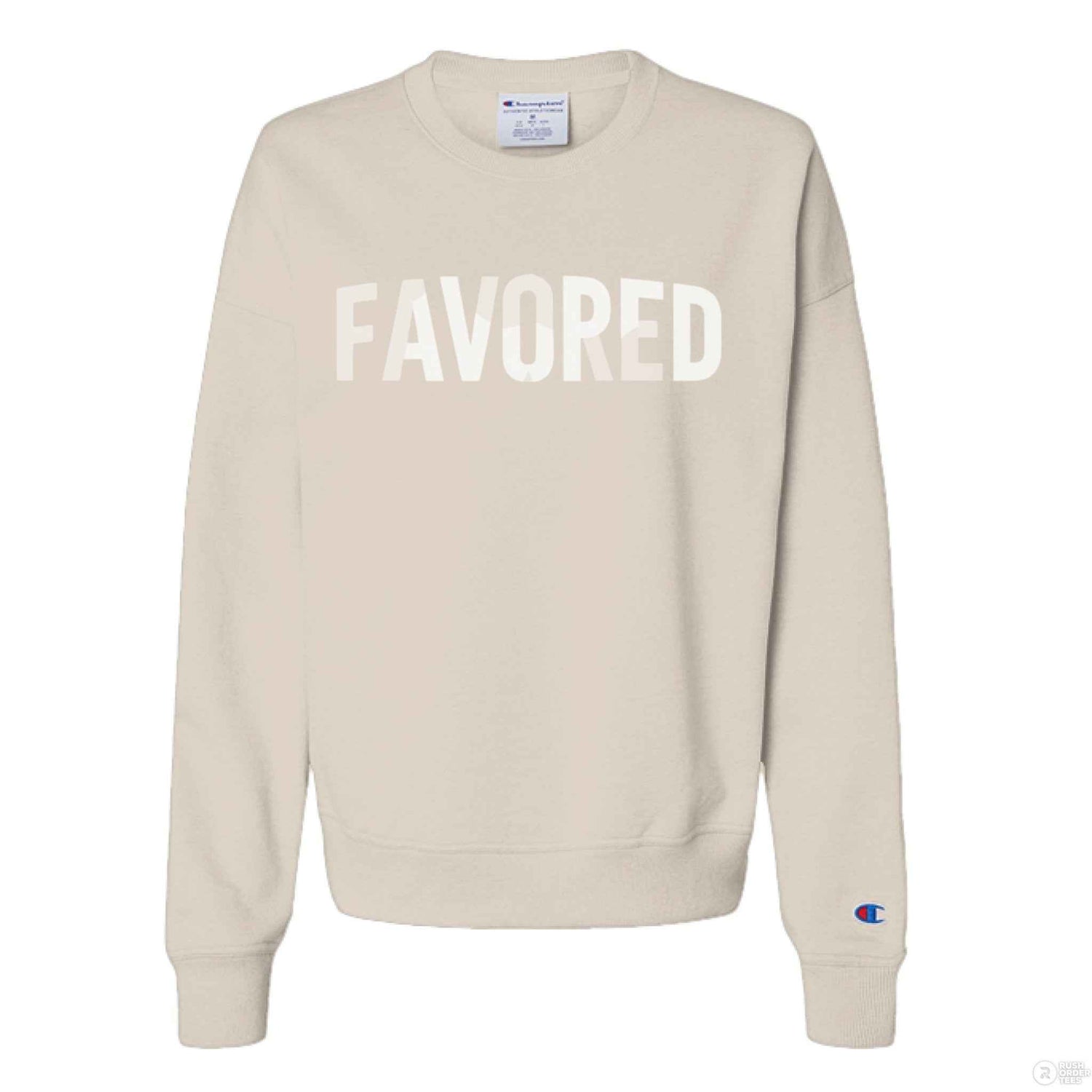 Favored Unisex Sweatshirt| Christian clothing | faith-based fashion | religious | Christian hoodies