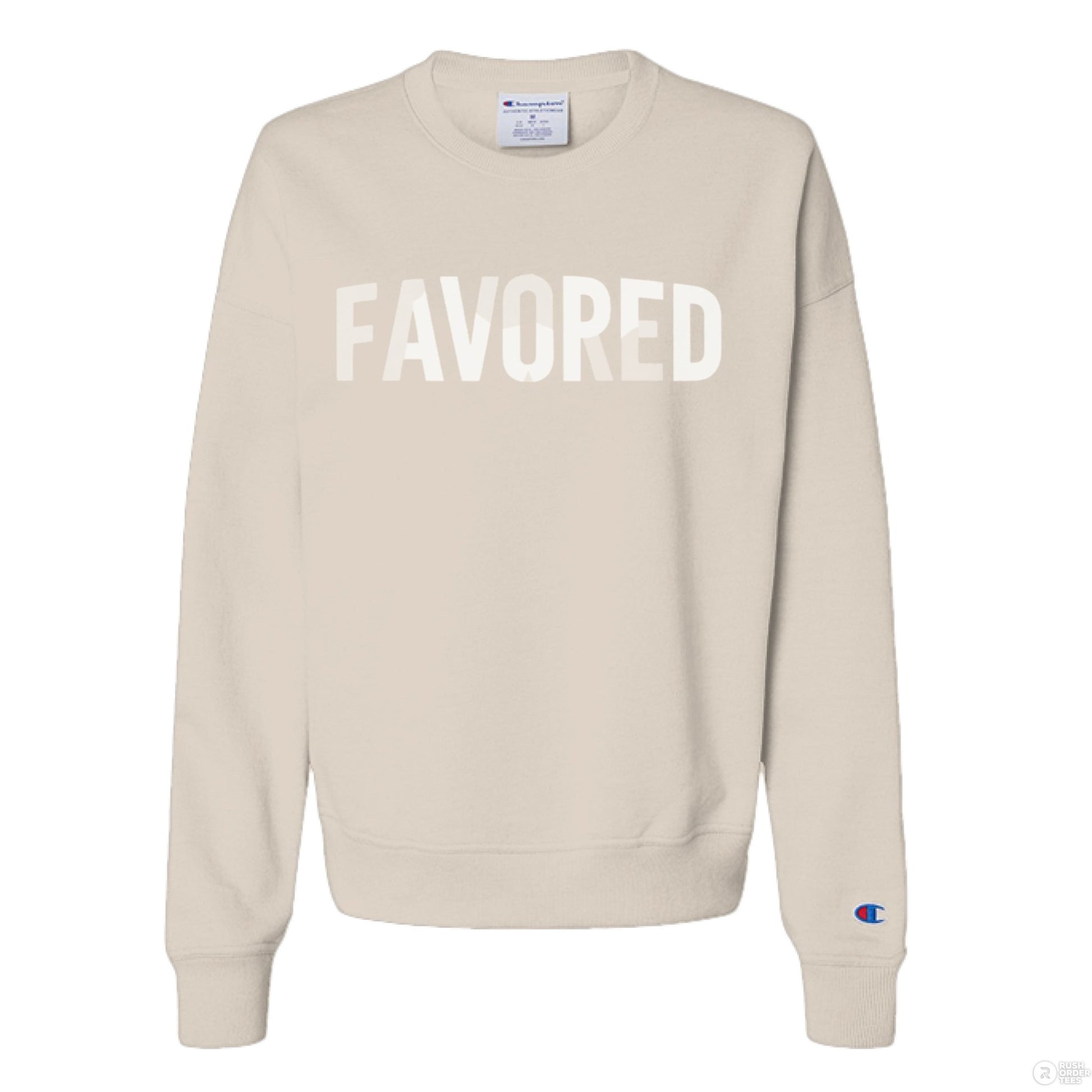 Favored Unisex Sweatshirt| Christian clothing | faith-based fashion | religious | Christian hoodies - FAVOR OF GOD CLOTHING