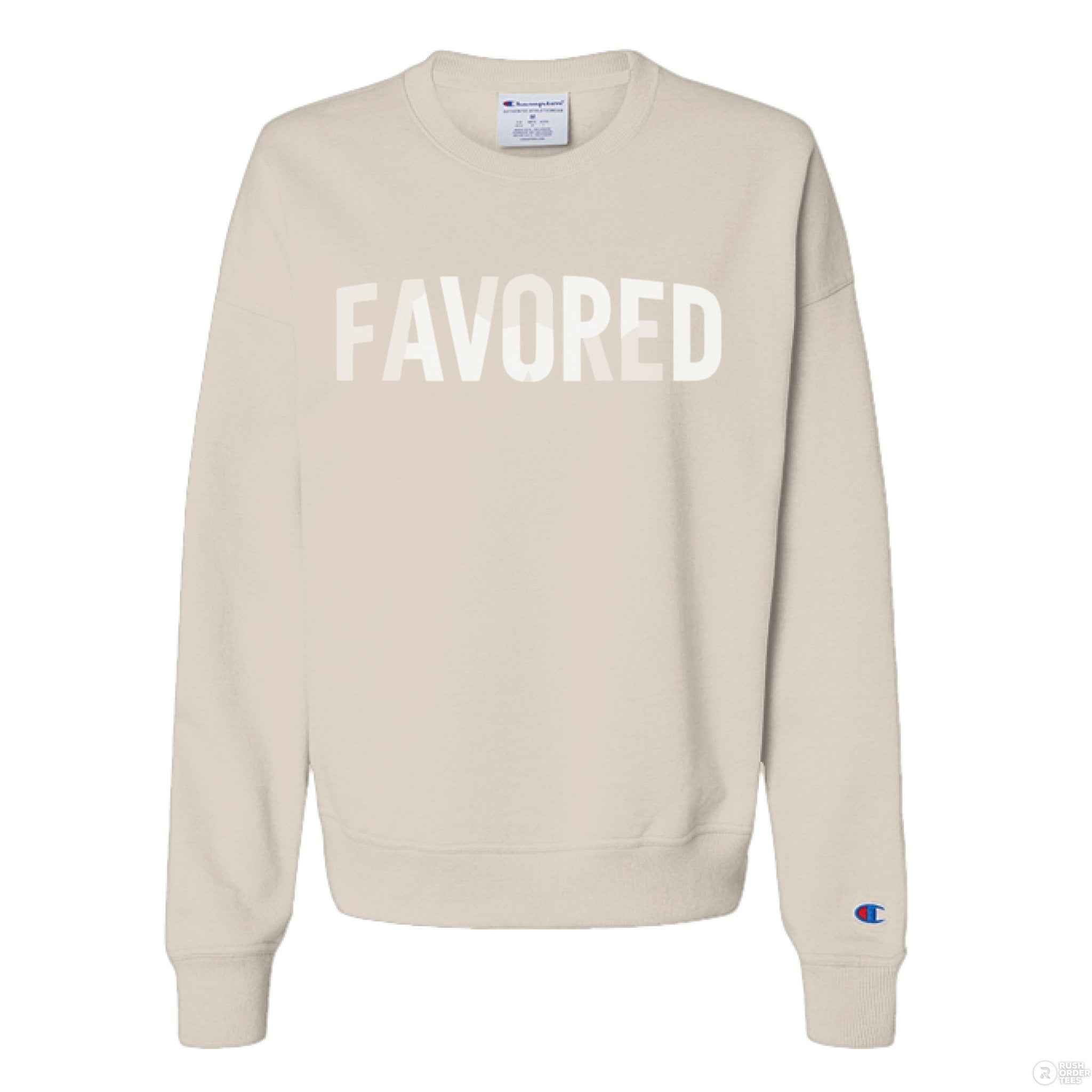 Favored Unisex Sweatshirt| Christian clothing | faith-based fashion | religious | Christian hoodies