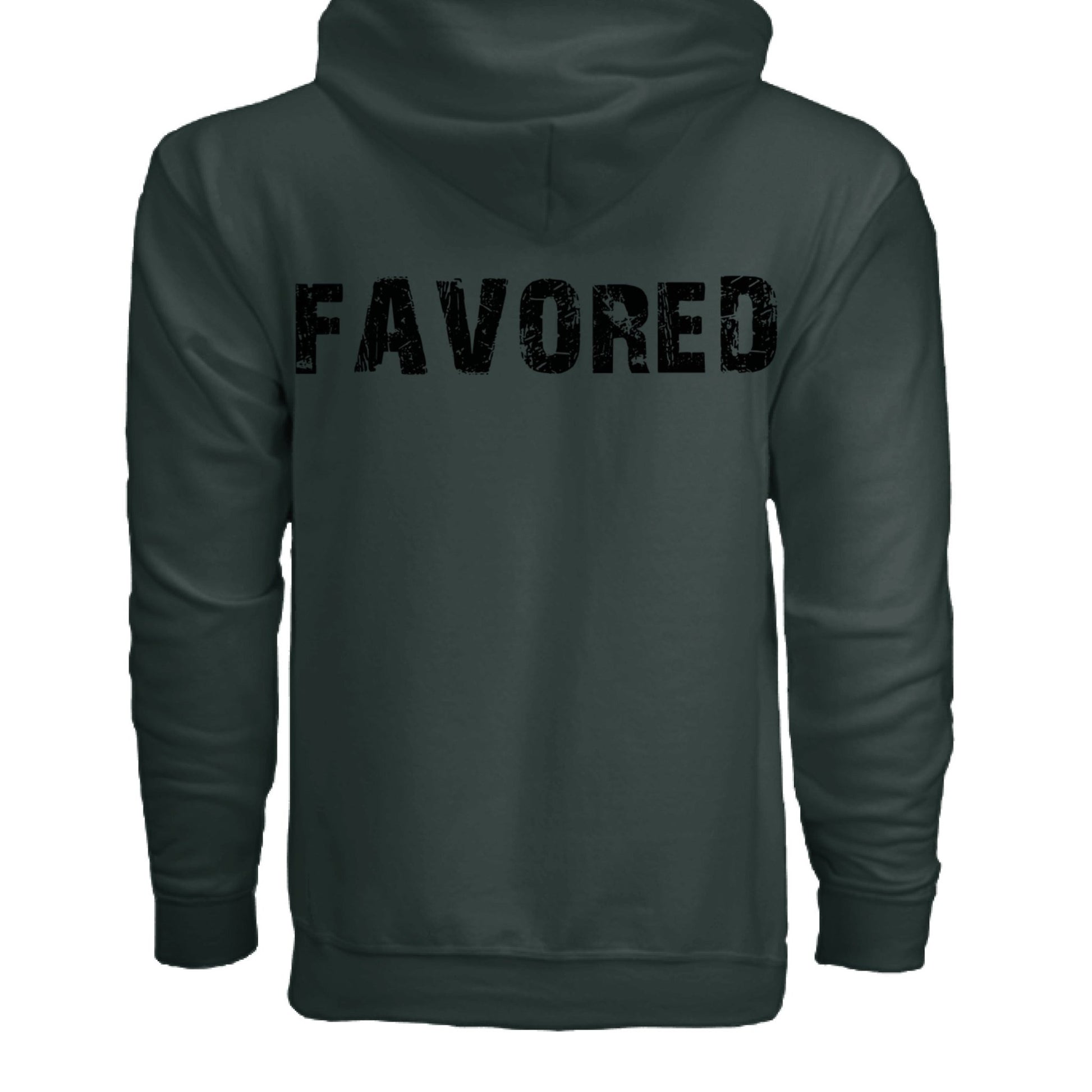 FAVORED Unisex Zipped Hoodie| Grace in Every Step | Christian hoodies, scripture shirts | streetwear - FAVOR OF GOD CLOTHING