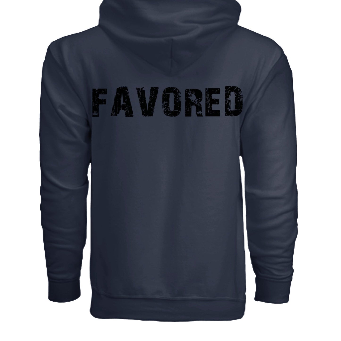 FAVORED Unisex Zipped Hoodie| Grace in Every Step | Christian hoodies, scripture shirts | streetwear - FAVOR OF GOD CLOTHING