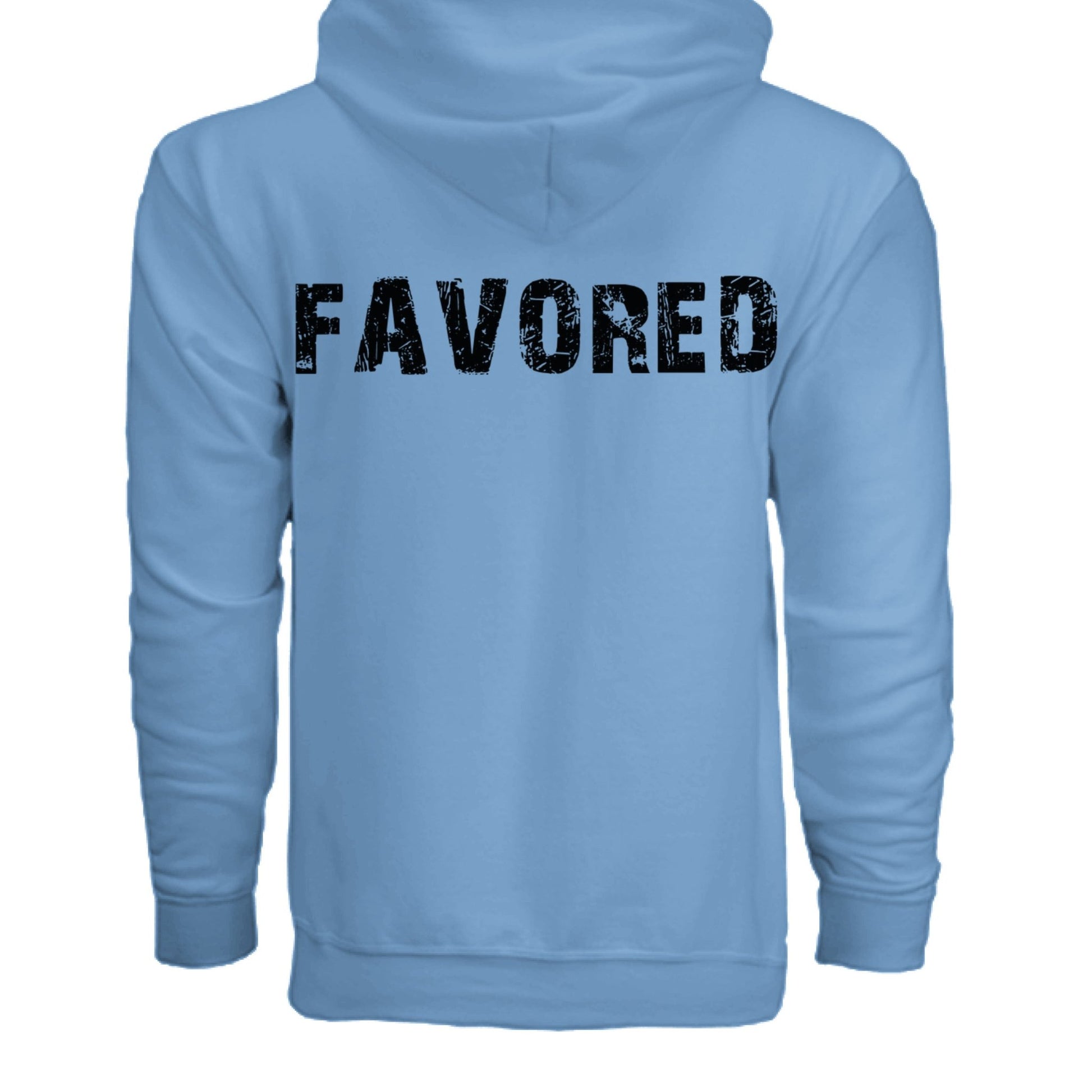 FAVORED Unisex Zipped Hoodie| Grace in Every Step | Christian hoodies, scripture shirts | streetwear - FAVOR OF GOD CLOTHING