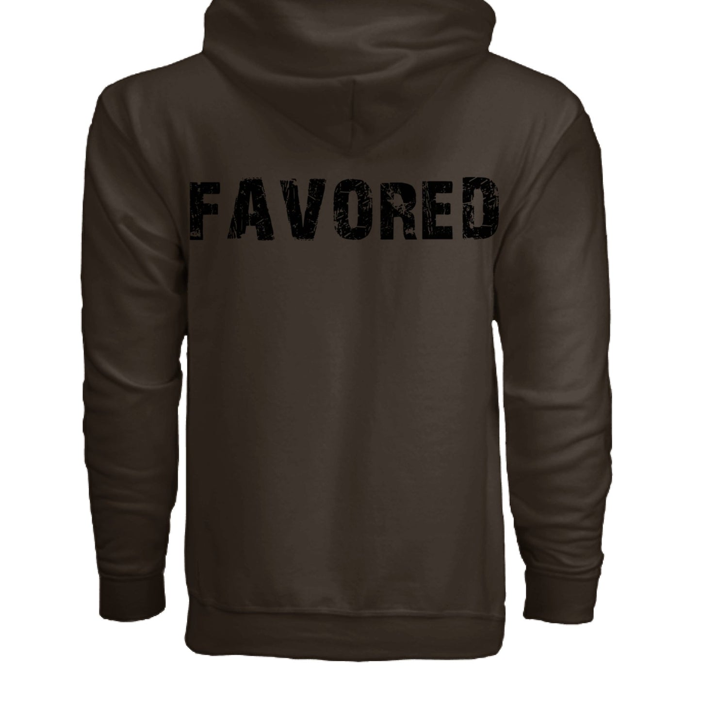 FAVORED Unisex Zipped Hoodie| Grace in Every Step | Christian hoodies, scripture shirts | streetwear - FAVOR OF GOD CLOTHING
