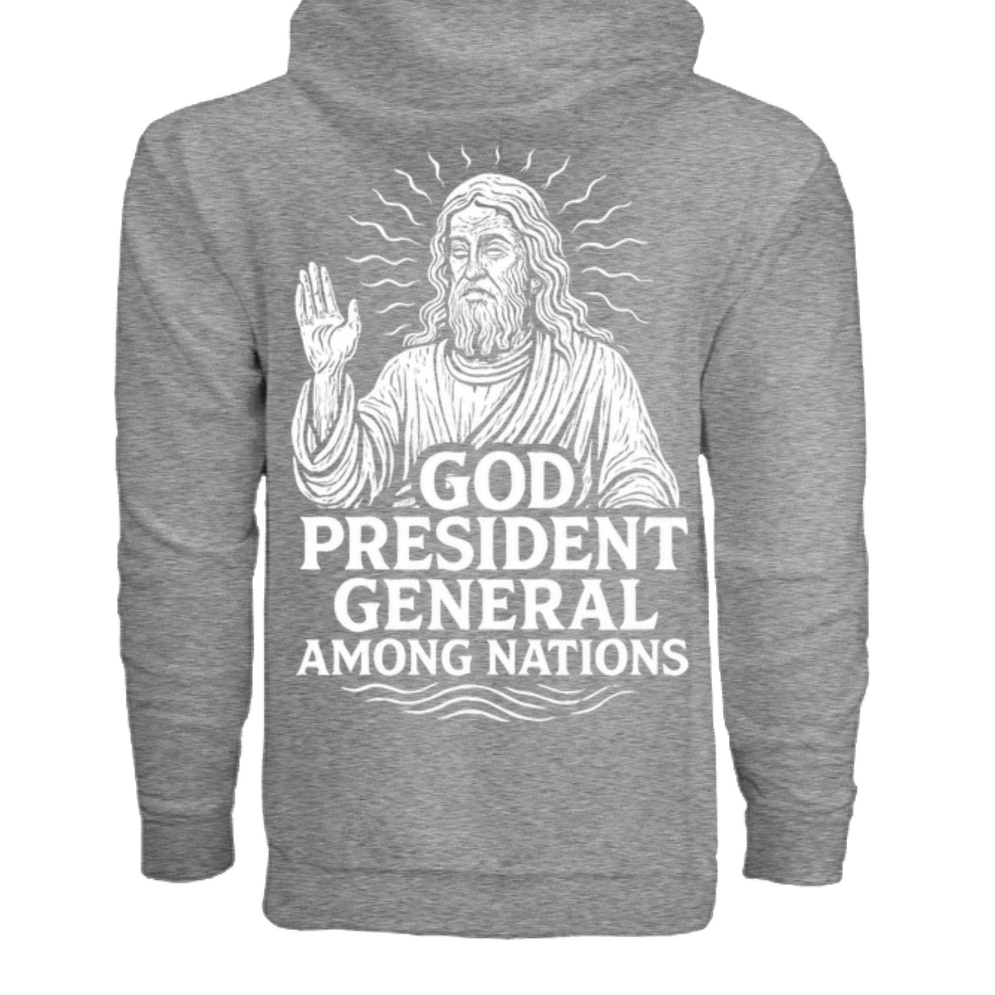 God: President General Among Nations Tee | Christian clothing | faith-based fashion | religious - FAVOR OF GOD CLOTHING